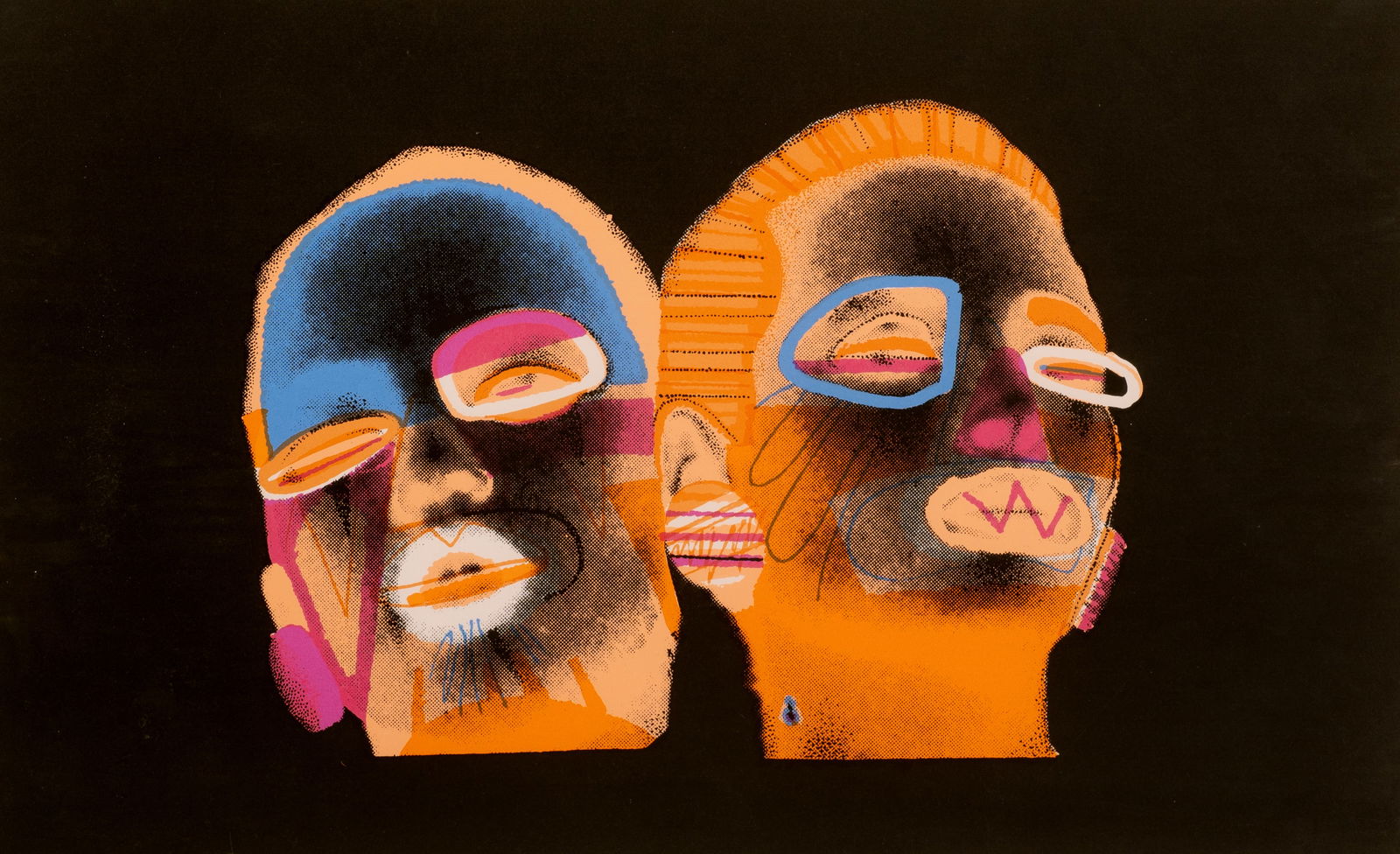 "Sepia Deux", Screenprint by Ed Paschke. (1 of 7)