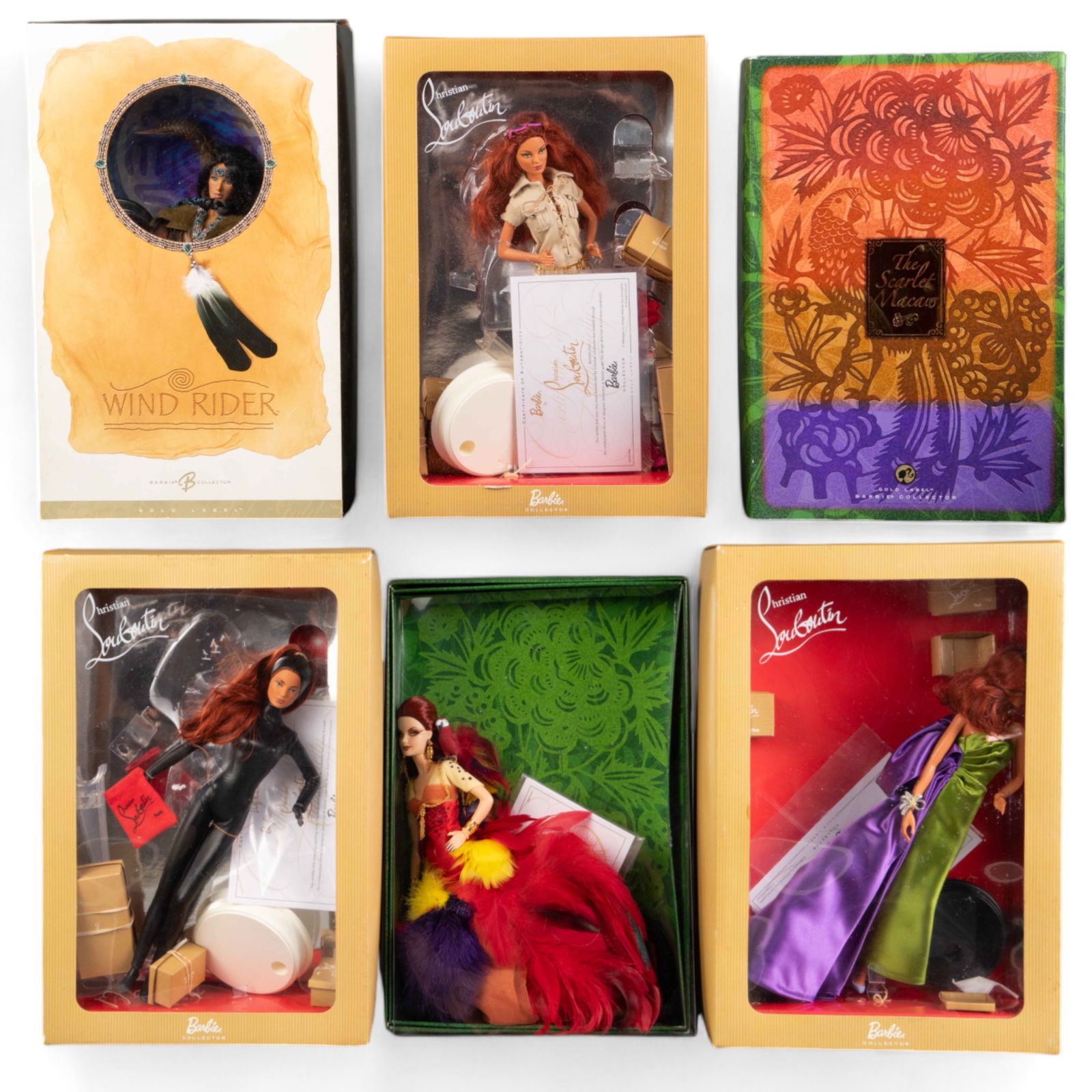 Lot of Barbie Dolls w/ Boxes- Louboutin, etc. (1 of 8)