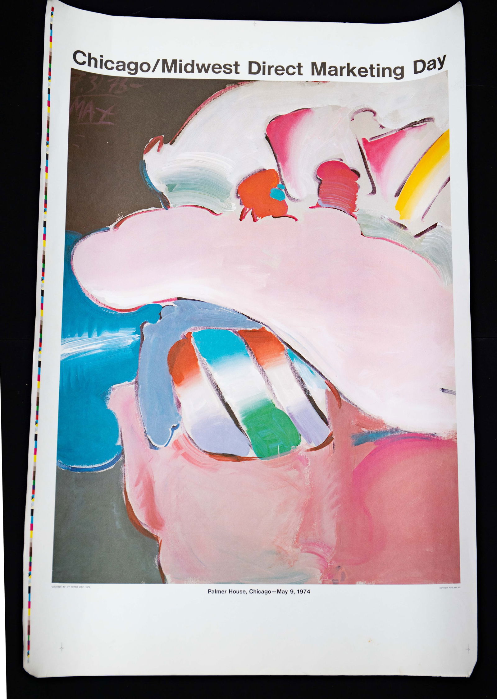Lot of Peter Max "Looking In" Vintage Posters. (1 of 2)