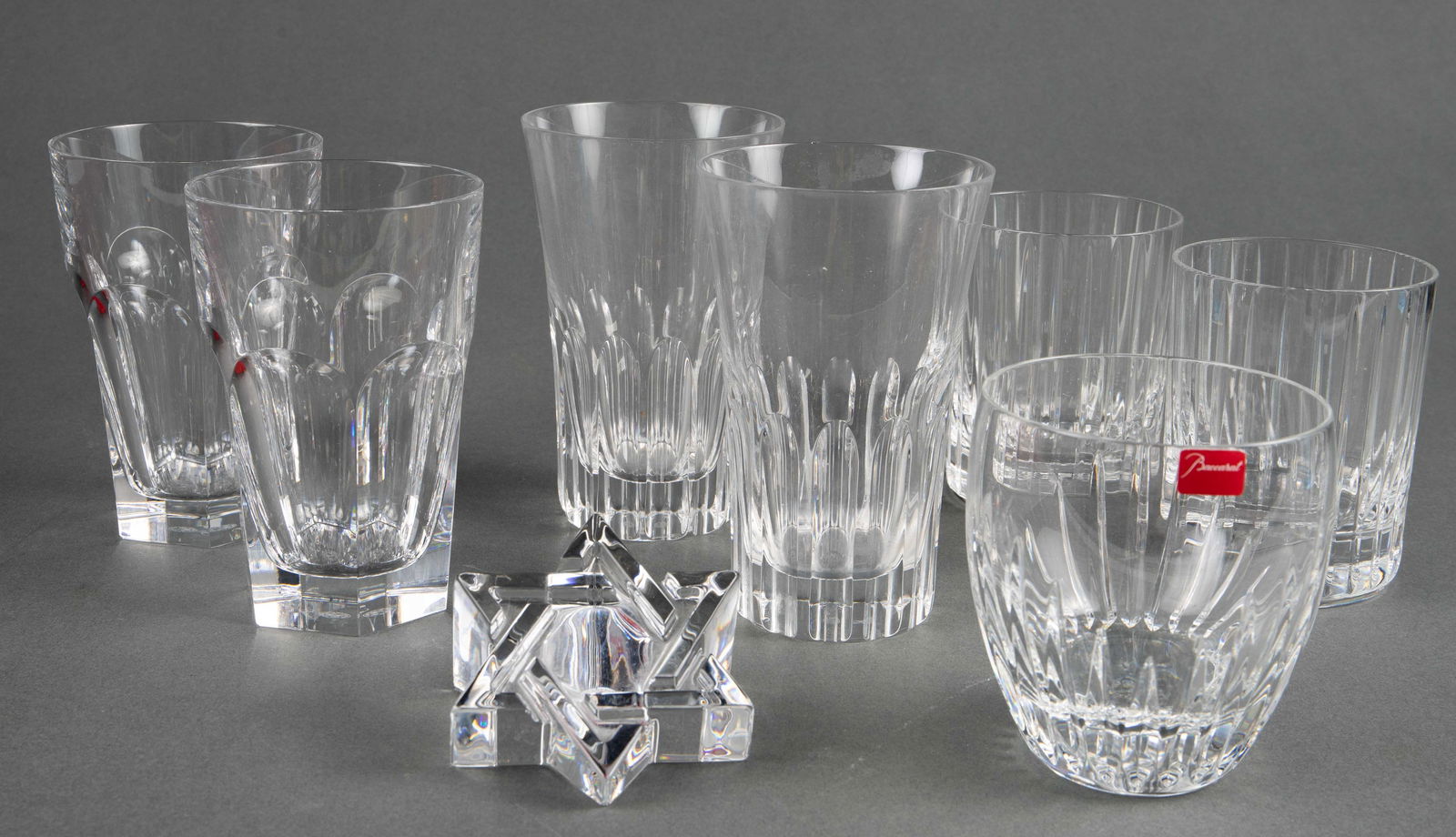 Lot of Baccarat Crystal Items - Tumblers, Etc. (1 of 2)