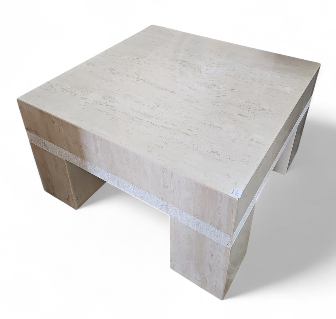 Travertine Coffee Table. (1 of 1)