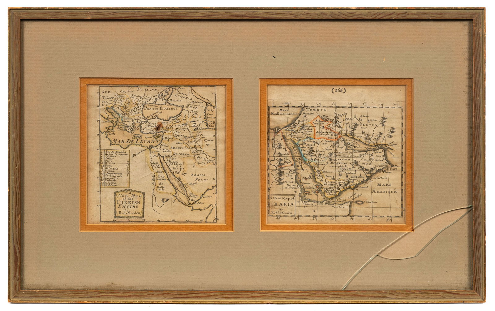 Robert Morden Maps, Turkish Empire & Arabia. (1 of 6)