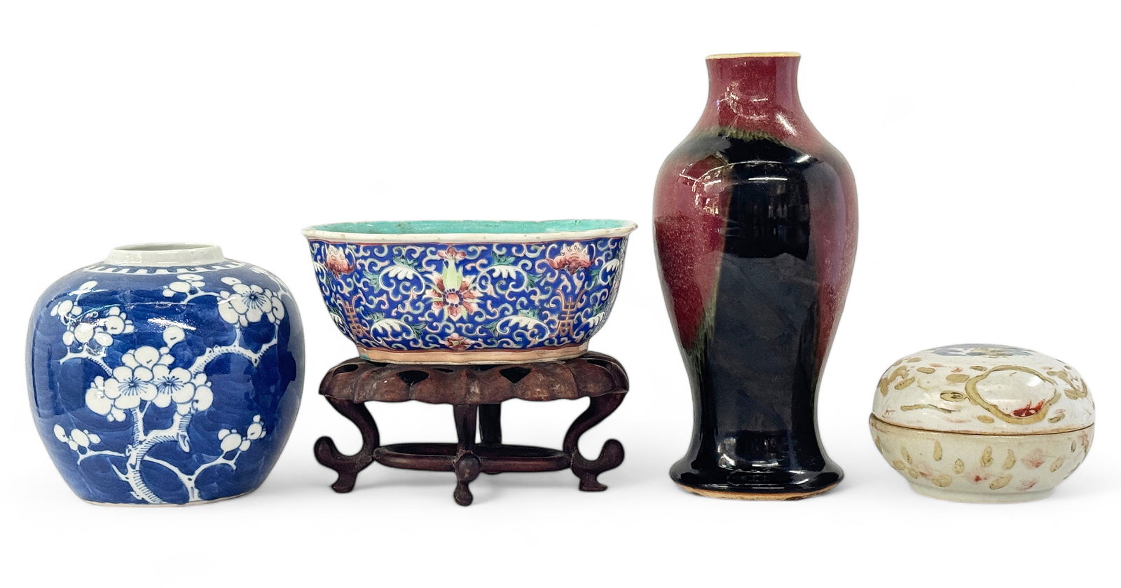 Lot of 4 Chinese Porcelain Articles. (1 of 4)