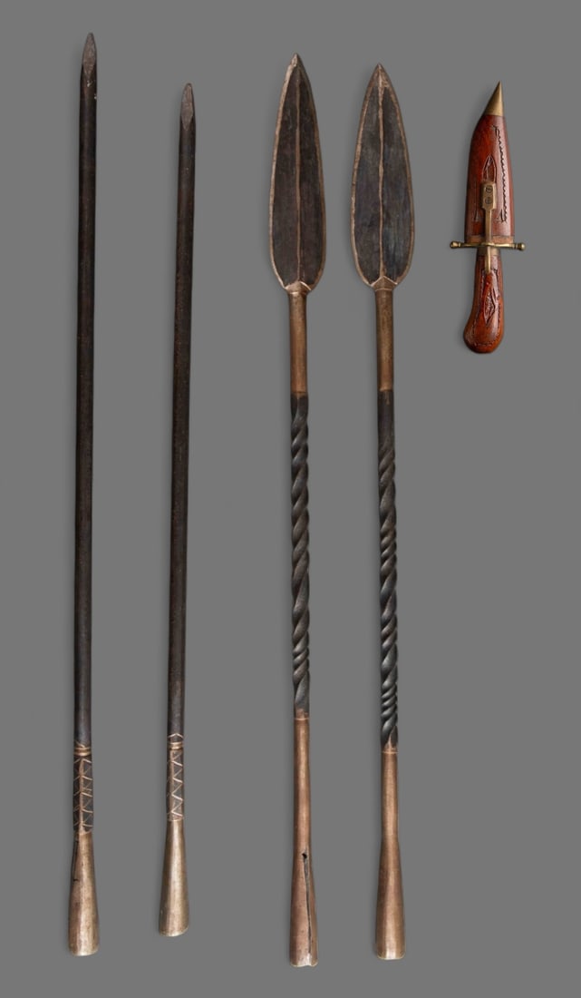 Lot of Assorted Weapons- Spears & Dagger. (1 of 11)