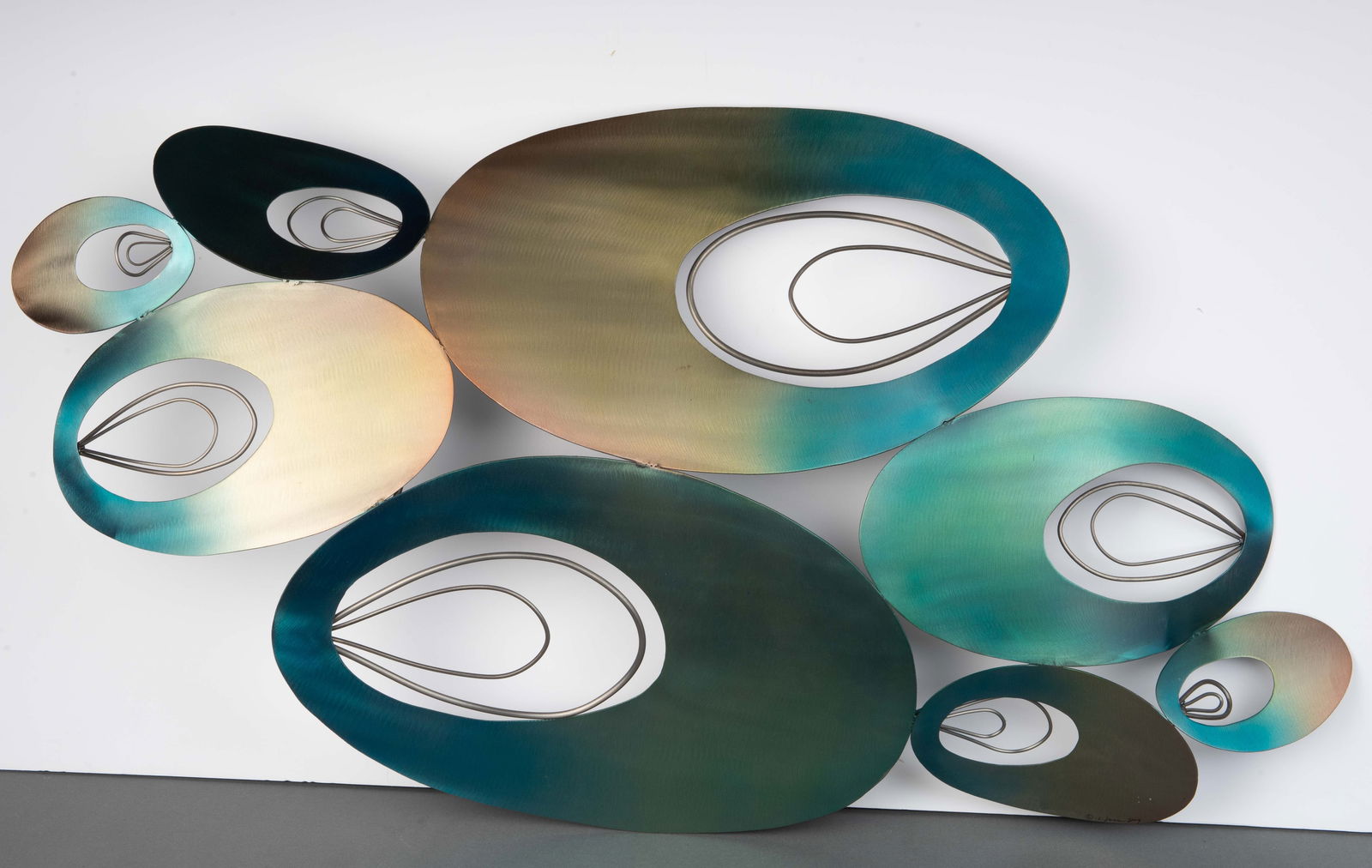 Curtis Jere 2009 Abstract Metal Wall Sculpture. (1 of 11)