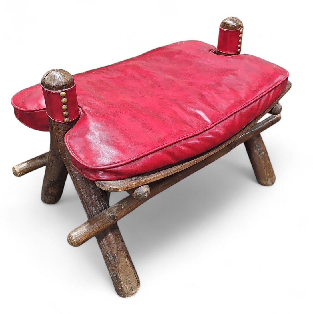 Vintage Camel Saddle Stool. (1 of 1)