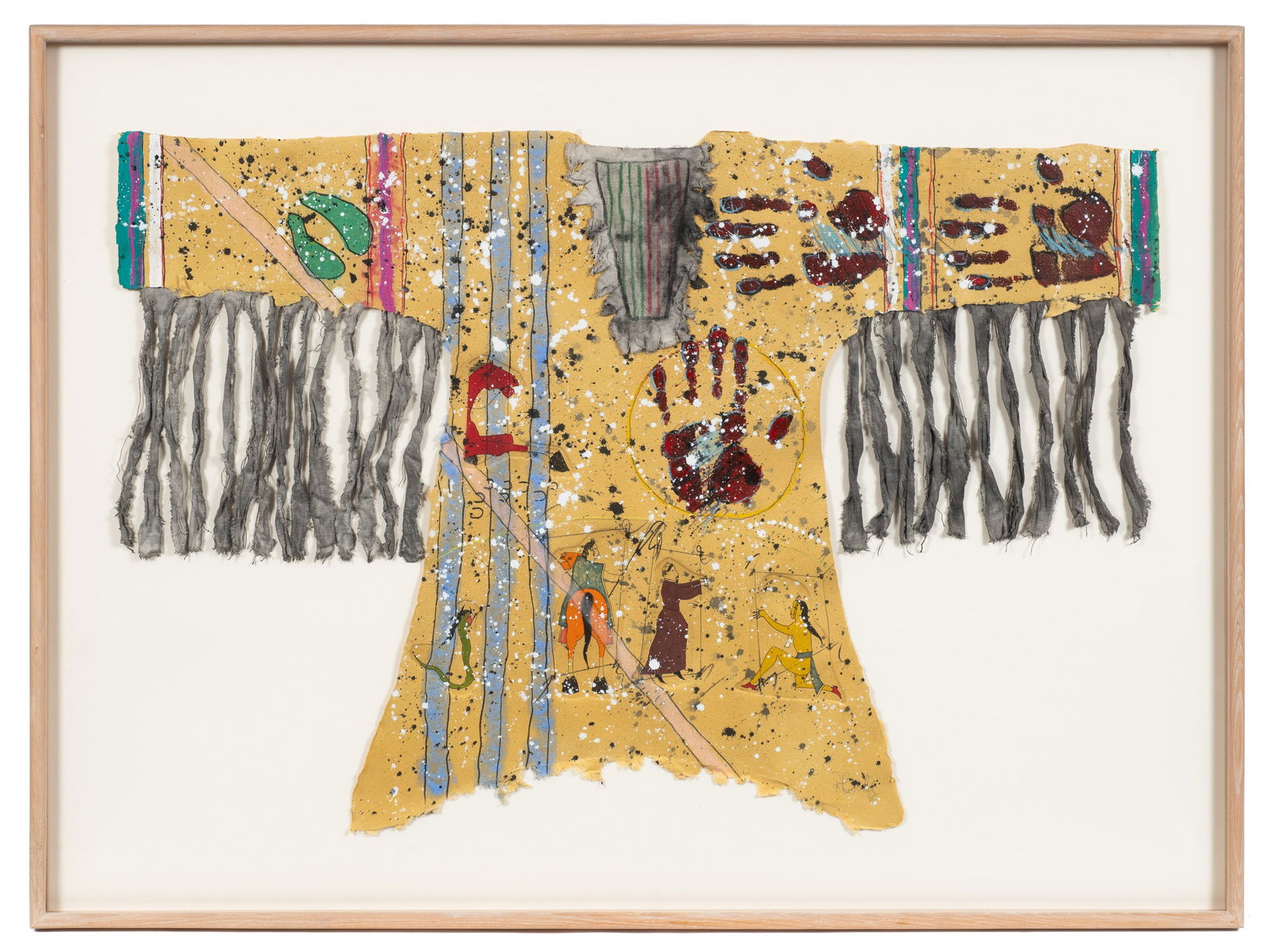 Large Mixed-Media Work by Randy Lee White. (1 of 5)