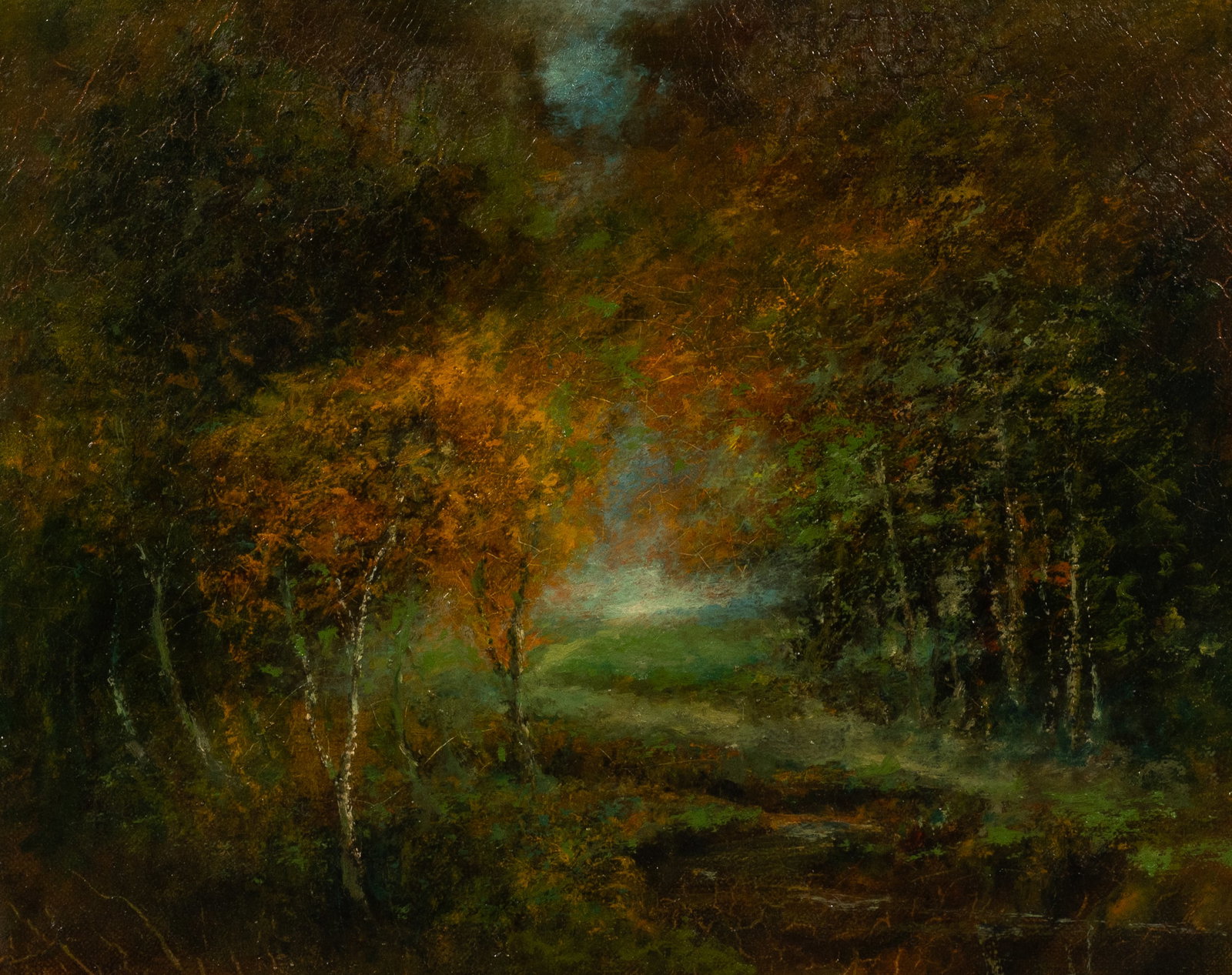 The Trout Brook, Painting by Charles Hetherington. (1 of 7)