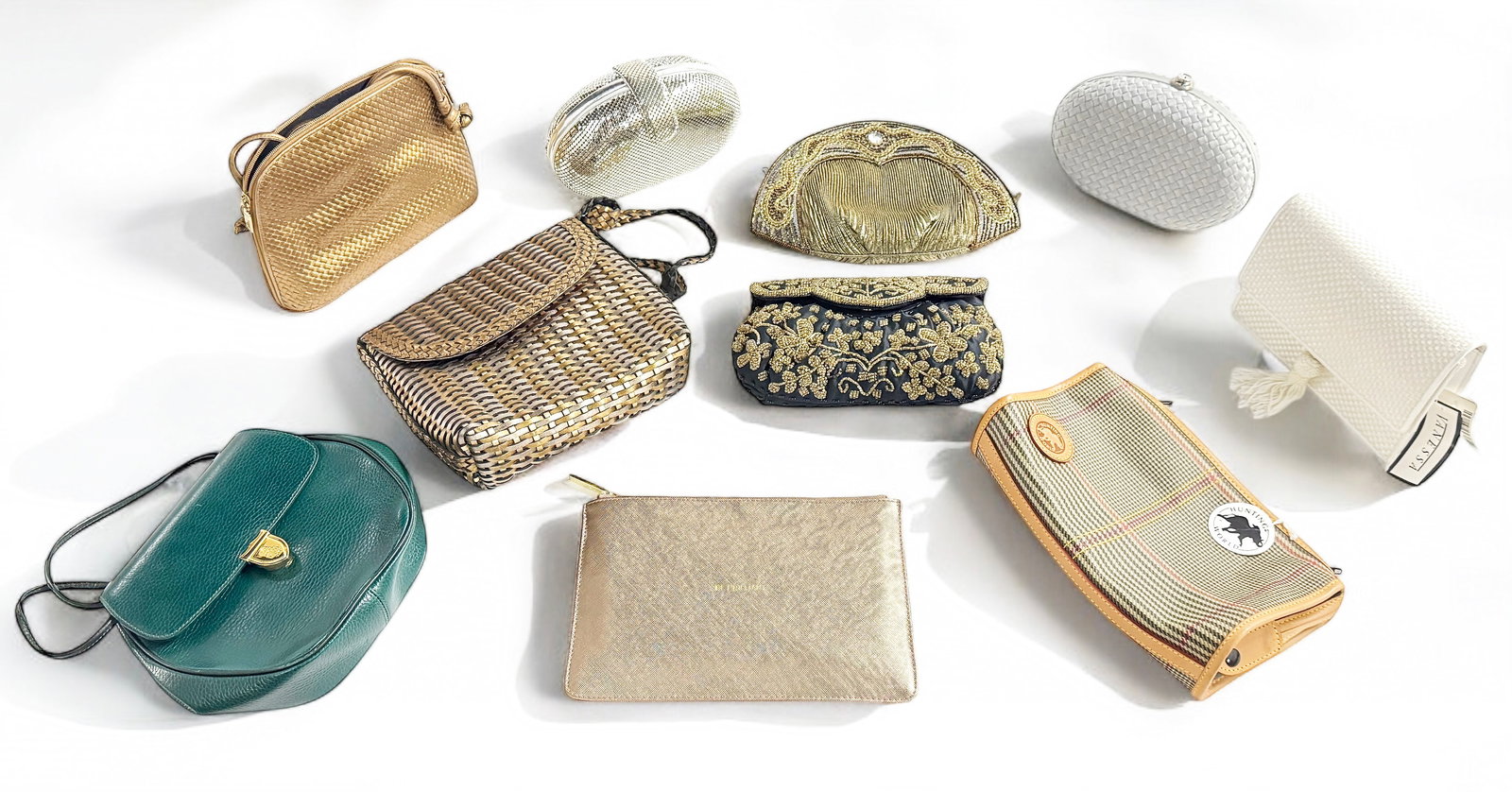 9 Vintage Purses - Delill Beaded & Hunting World (1 of 6)