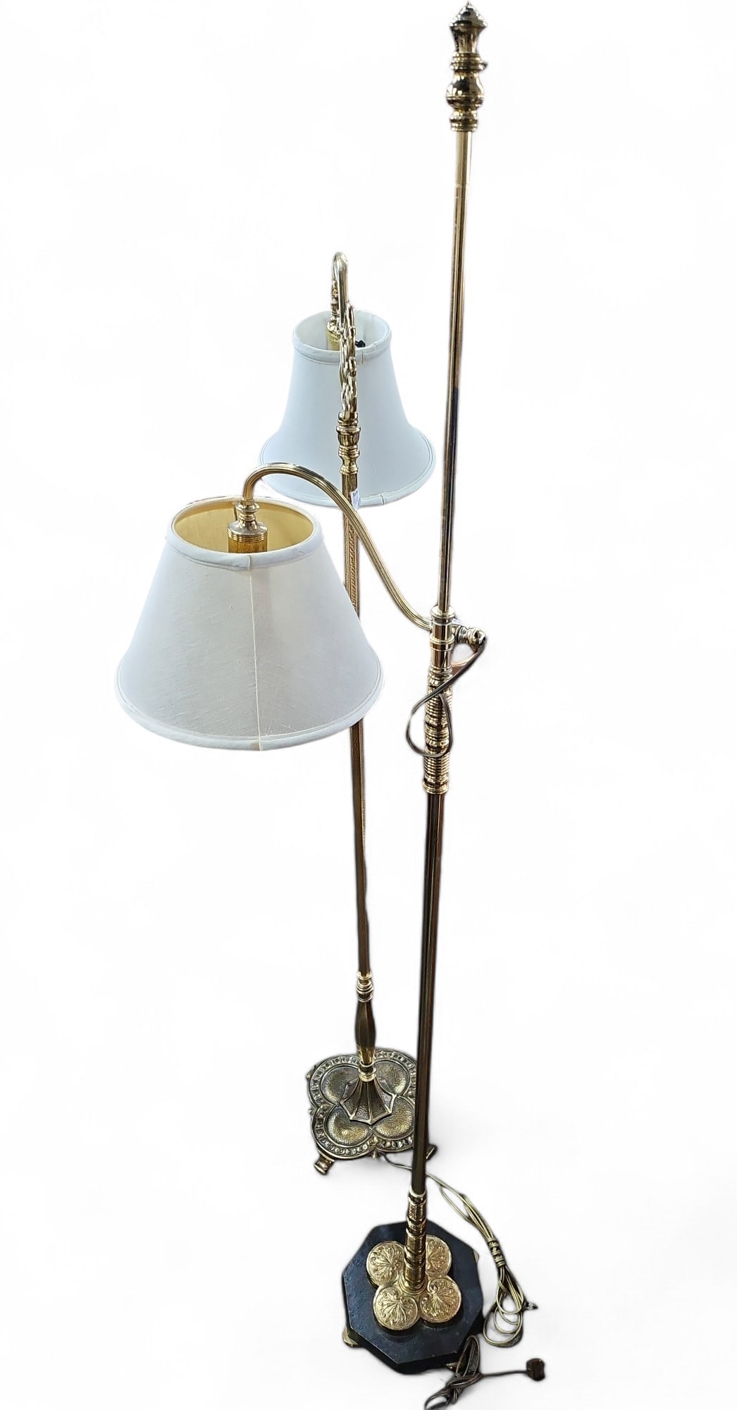Rembrandt Floor Lamp and Brass Floor Lamp. (1 of 3)