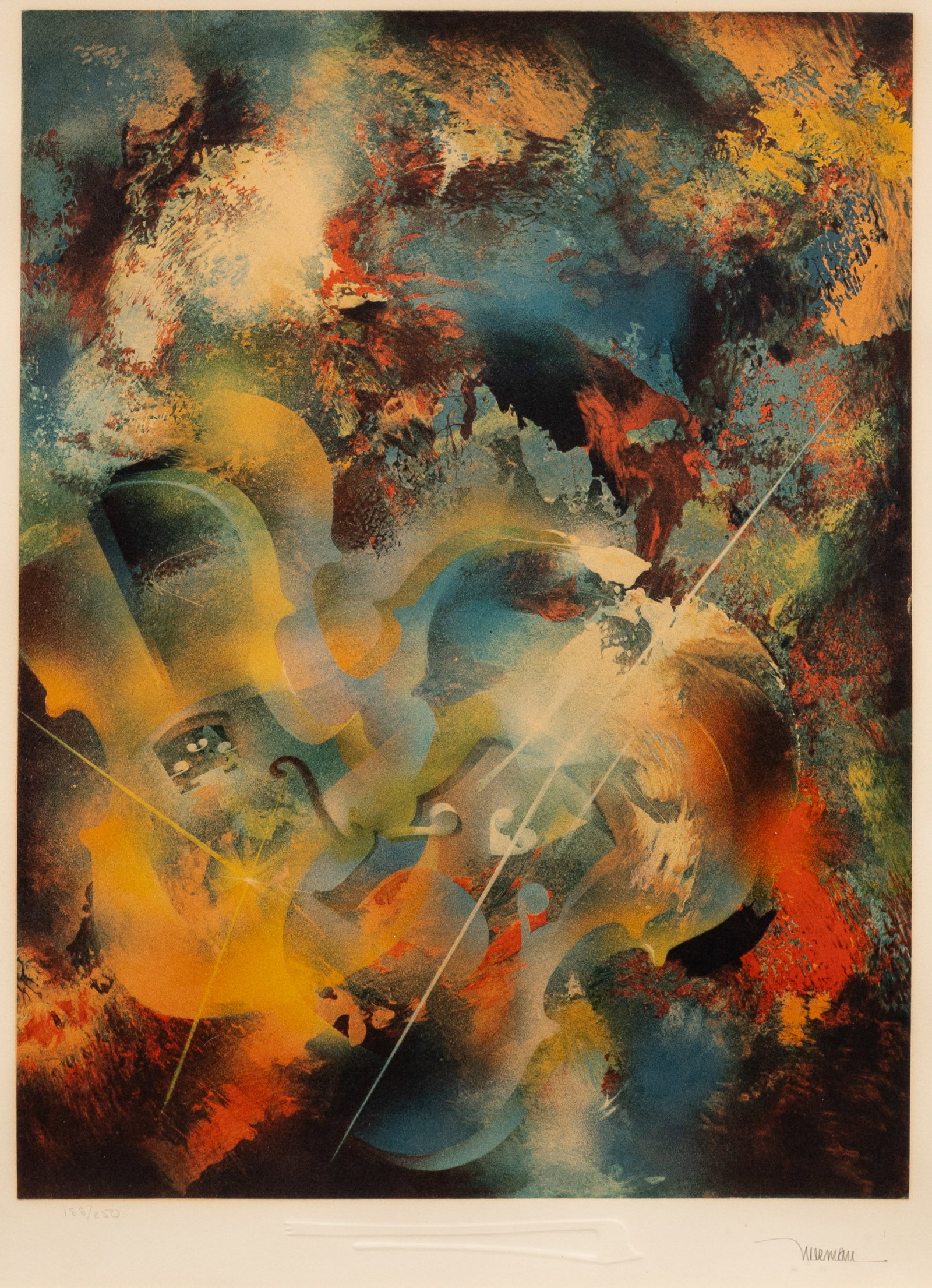 Sound of Color - Stravinsky, Leonardo Nierman. (1 of 7)