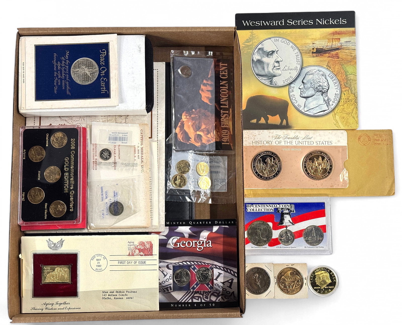 Lot of Commemorative US Coins - Silver, GP, Etc. (1 of 5)