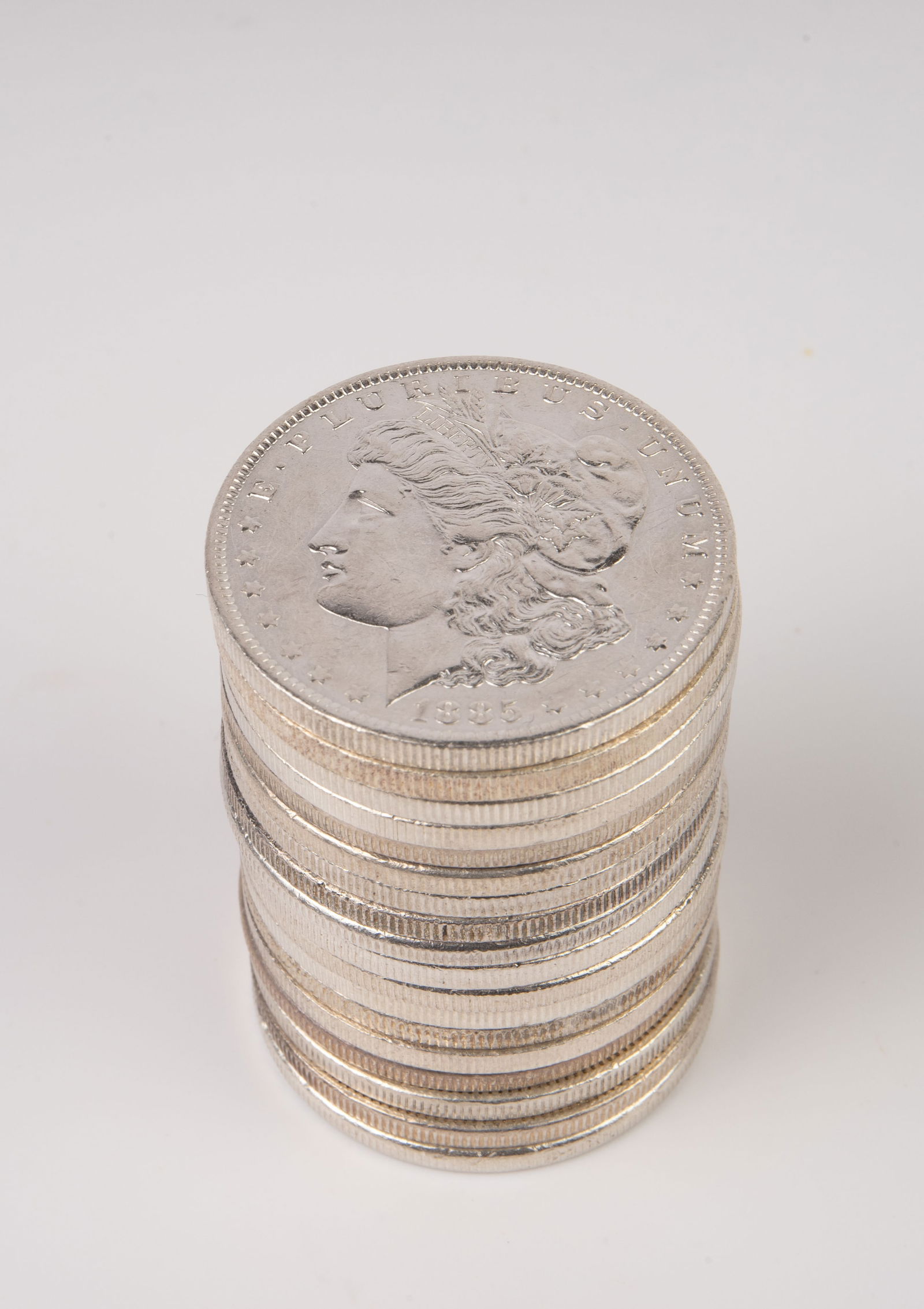 Lot of 18 Morgan Silver Dollars from 1879-1904. (1 of 3)