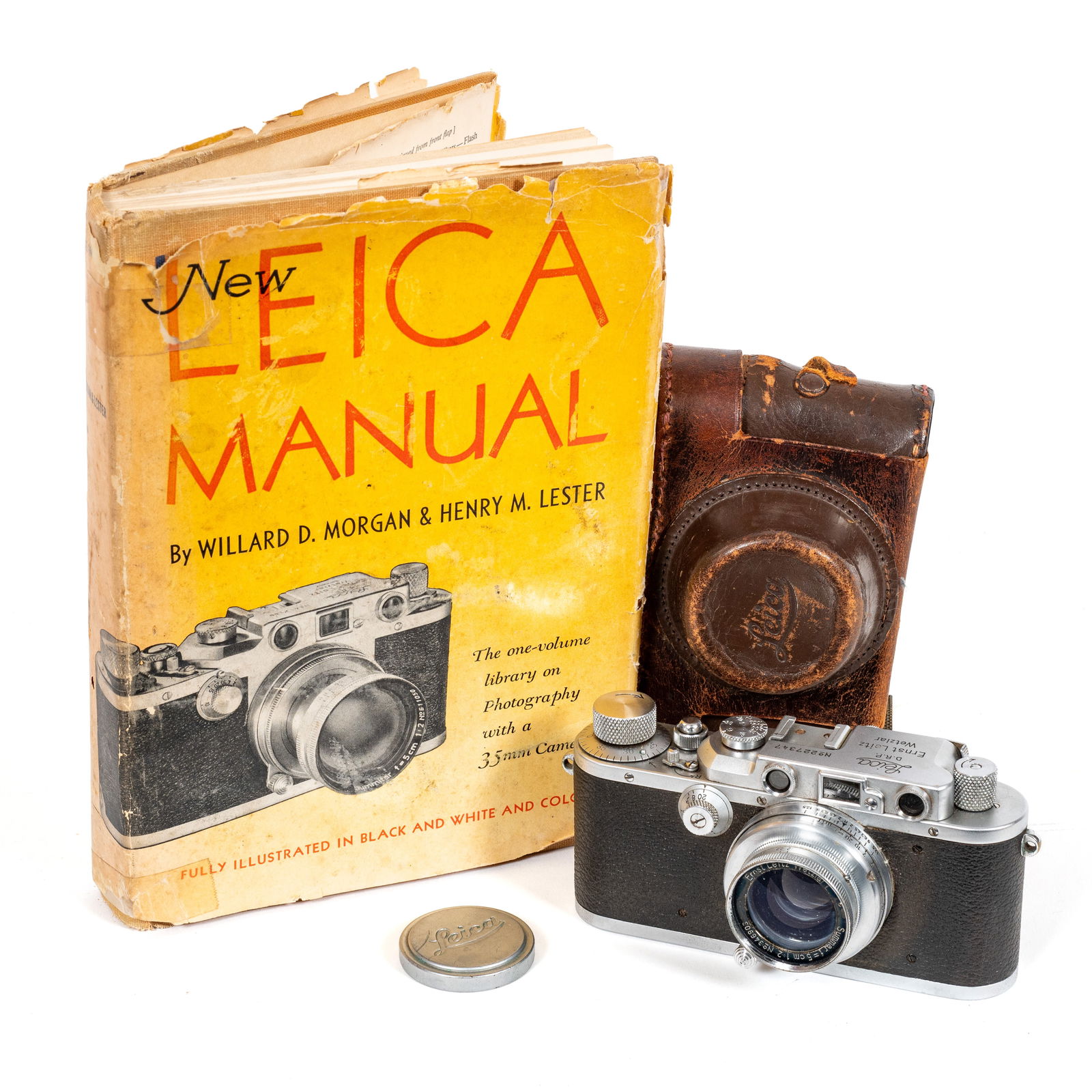 Leica IIIa Camera with 5cm f/2 Summar Lens. (1 of 5)
