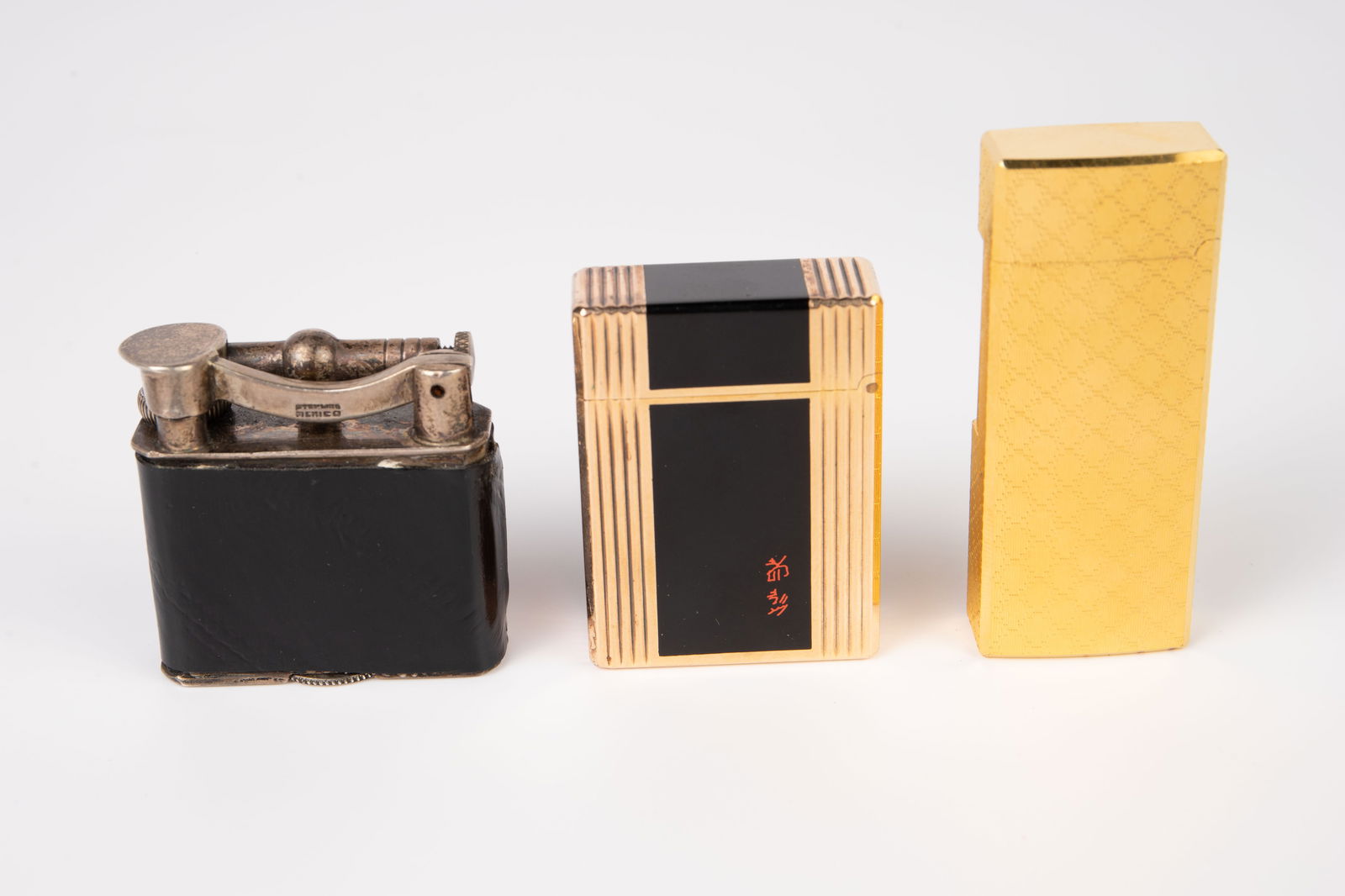 Lot of 3 Pocket Lighters - Dupont, Cross, GP/925. (1 of 6)