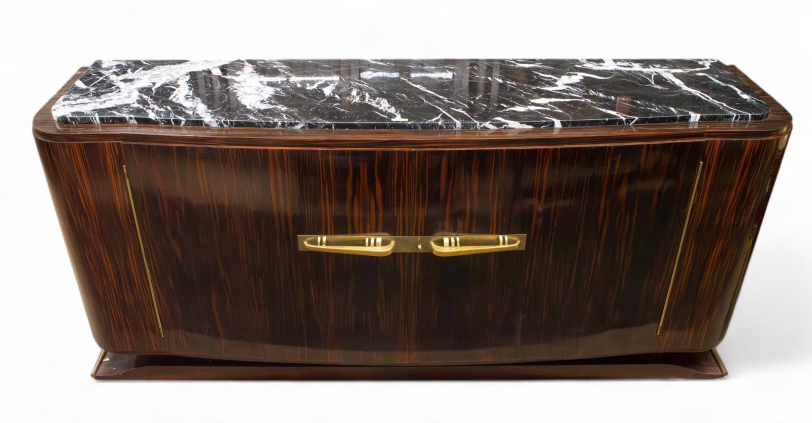 Art Deco Marble Top Buffet or Credenza. (1 of 6)