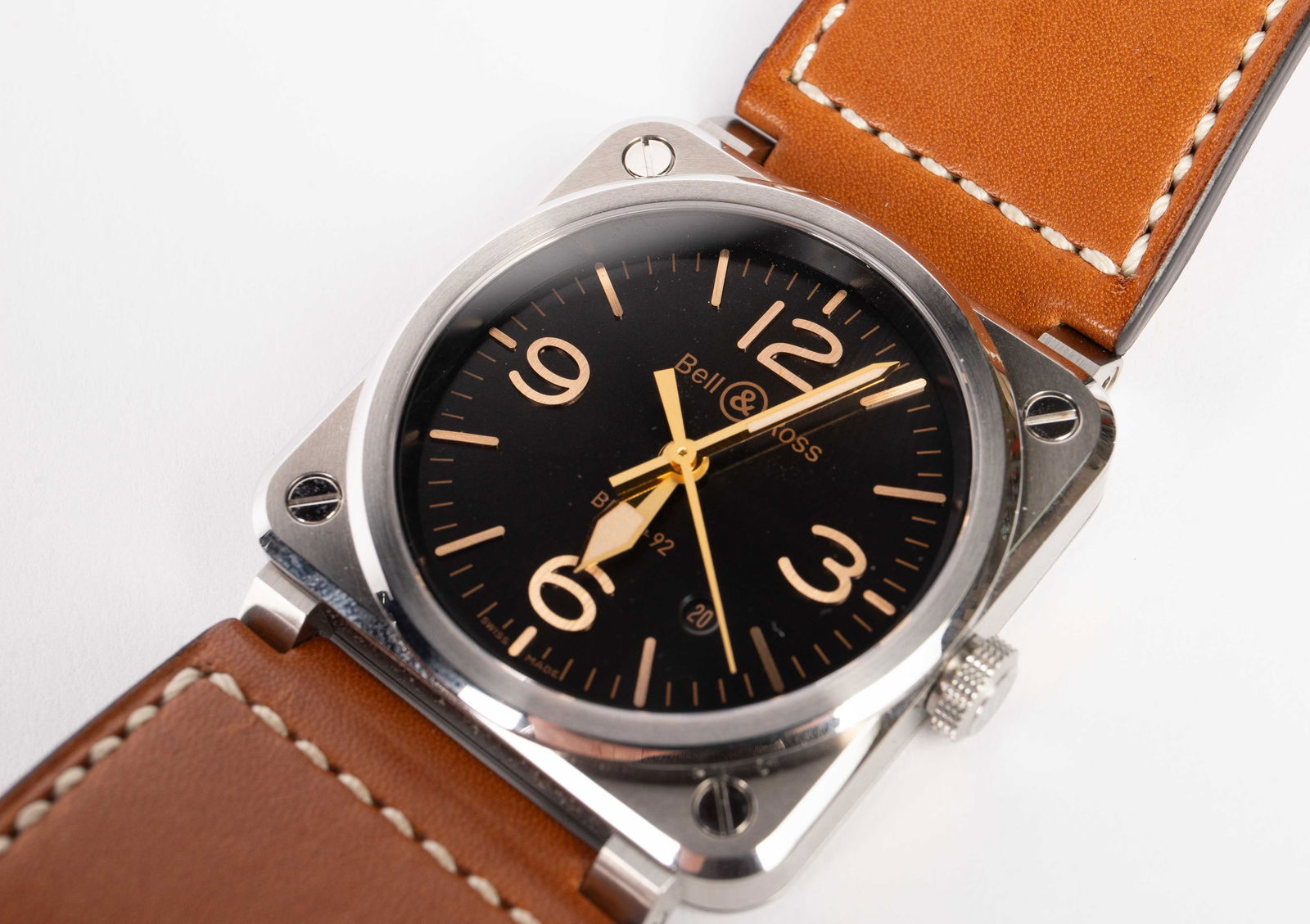 Bell & Ross BR03-92 Golden Heritage Mens' Watch. (1 of 10)
