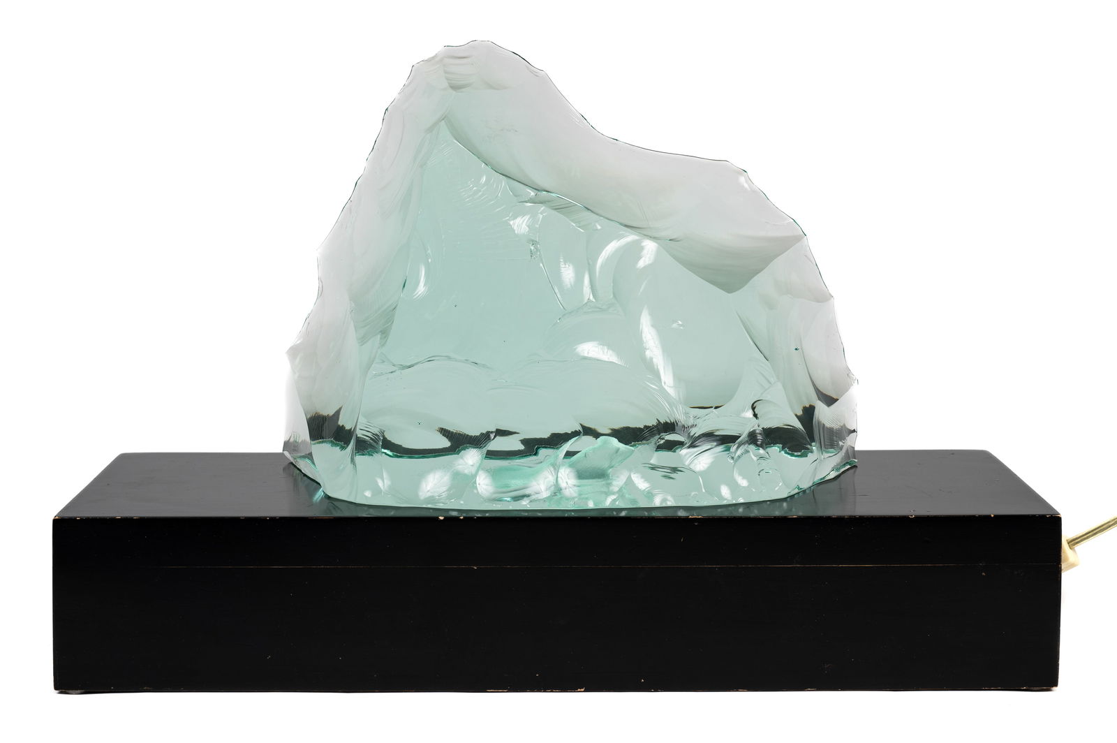 Kosta Boda Crystal Iceberg Polar Bear Light Stand. (1 of 5)