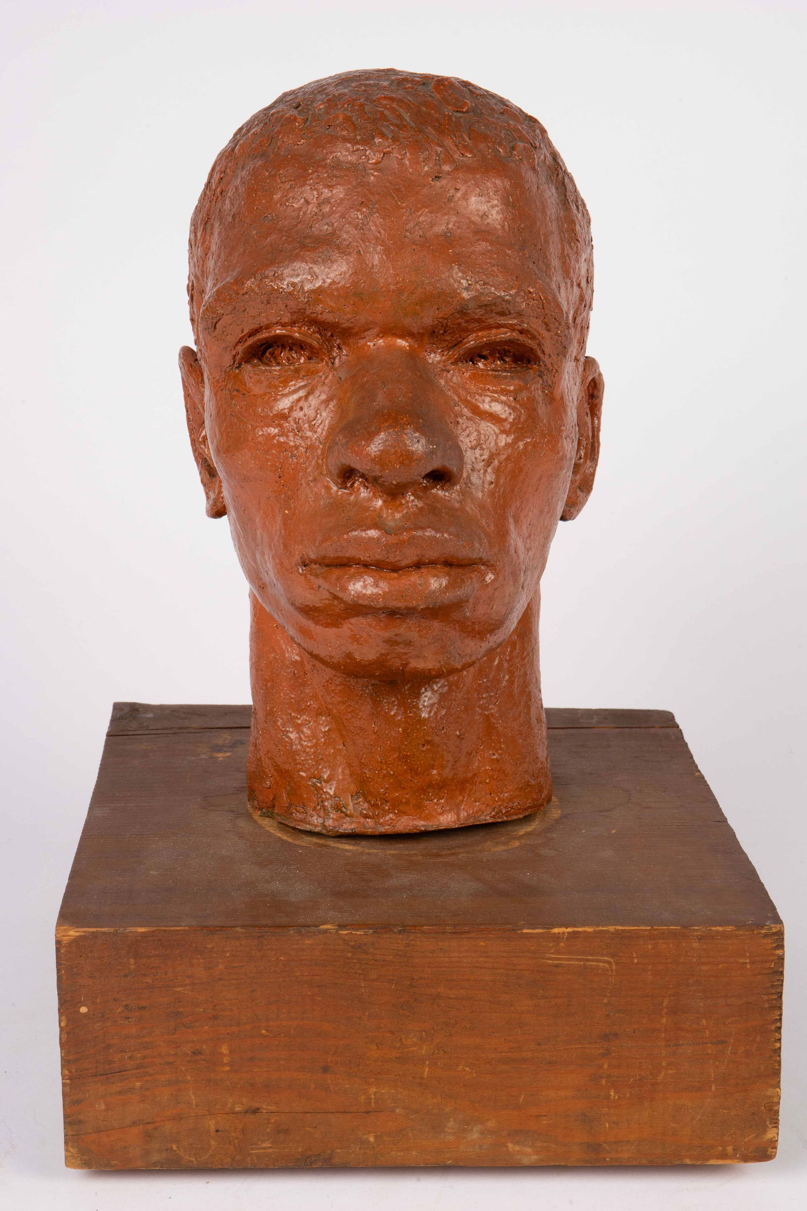 Plaster Bust of Black Male - Richmond Barthe ? (1 of 5)