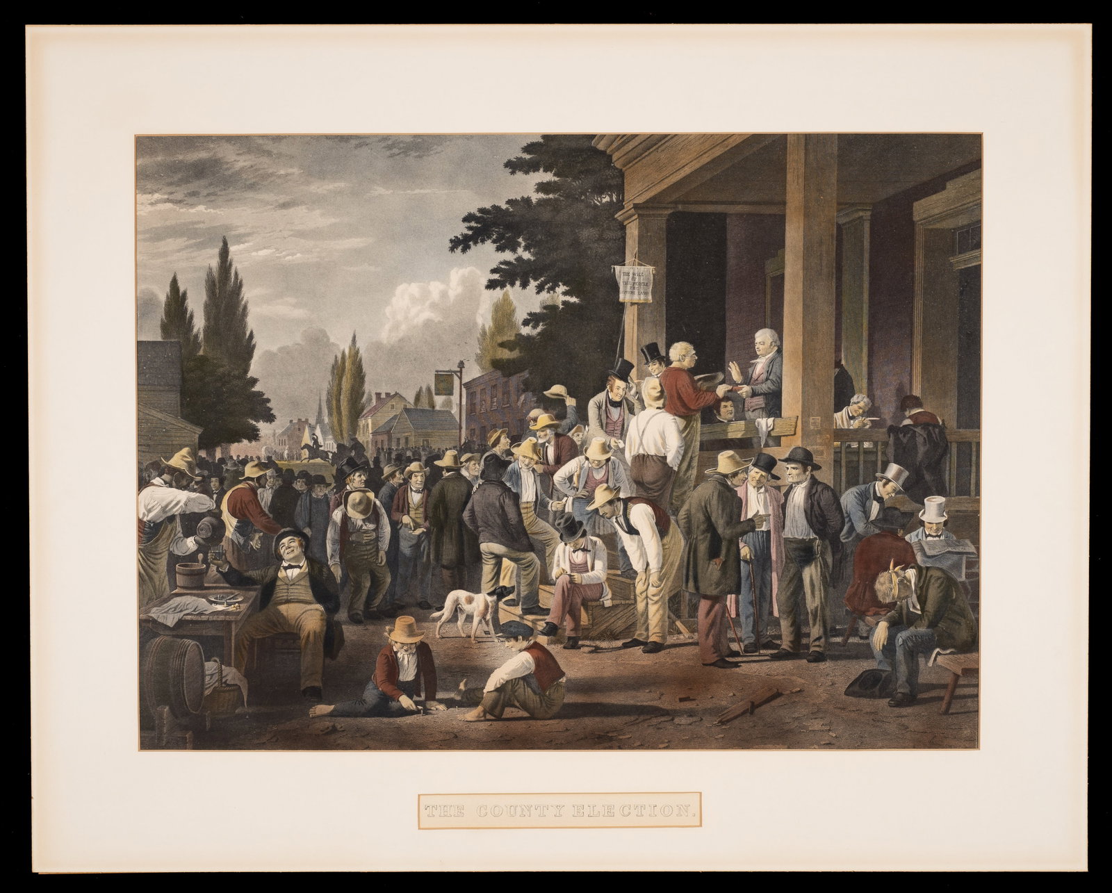 "The County Election", Lithograph After G. Bingham (1 of 6)