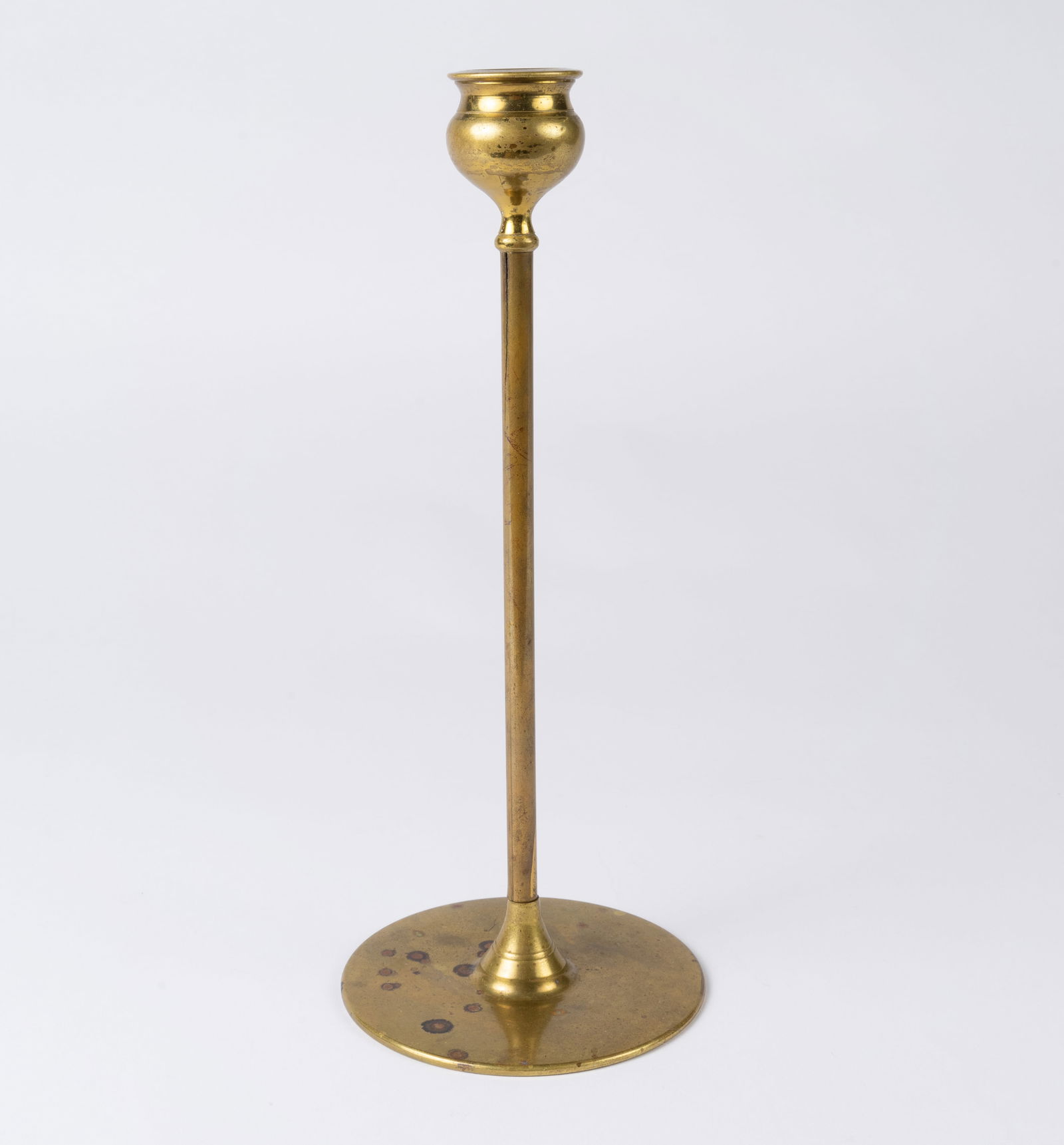 Robert Jarvie Signed Bronze Candlestick. (1 of 6)