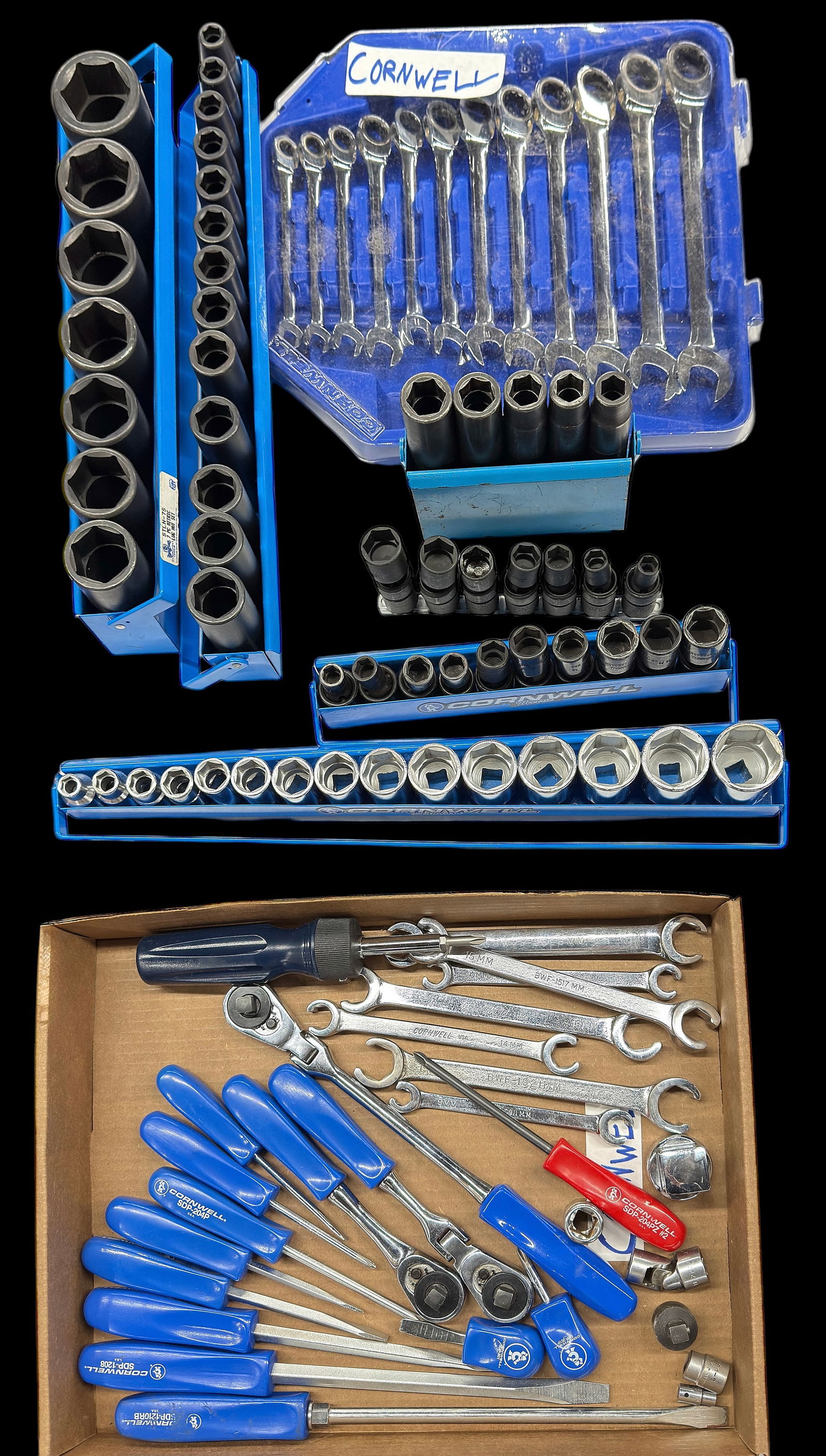 Lot of Cornwell Tools. (1 of 1)