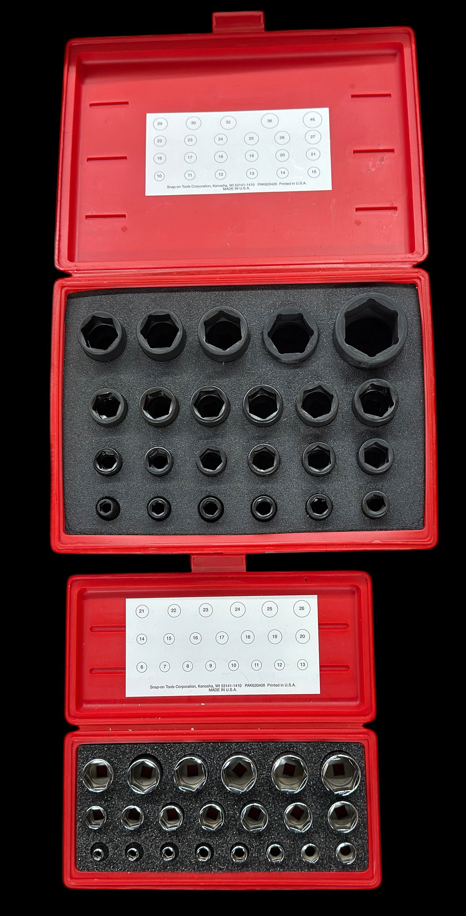 Two Sets of Snap-On Socket Sets. (1 of 1)