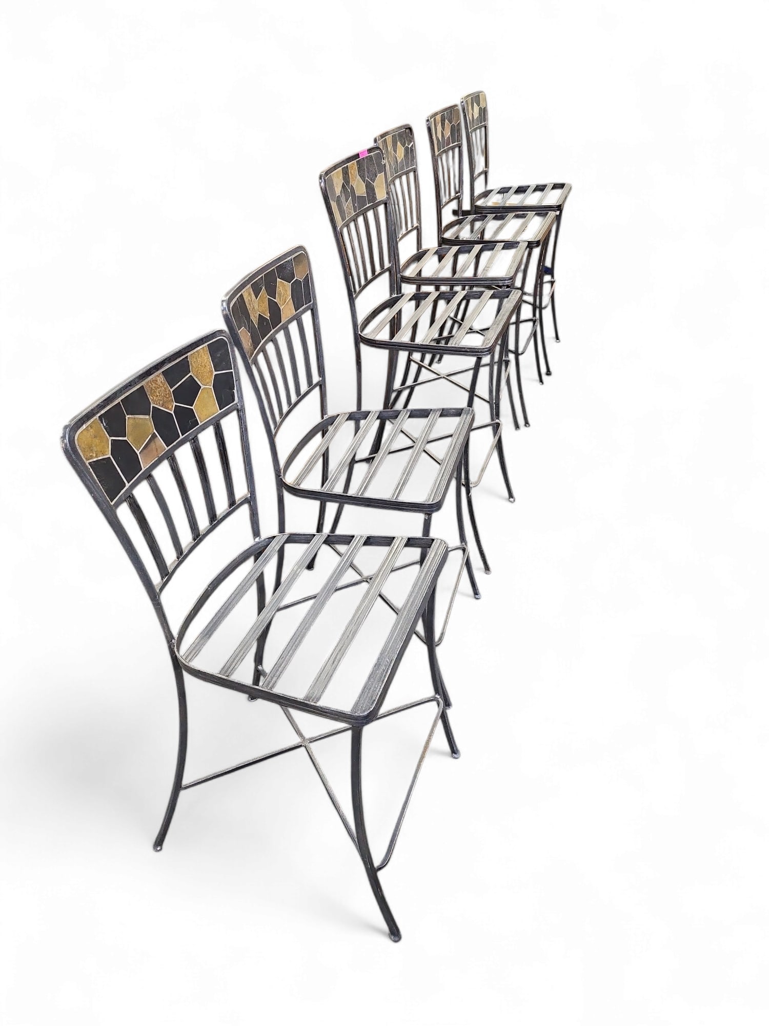 Set of Barstools & Chairs - Six Pieces. (1 of 3)