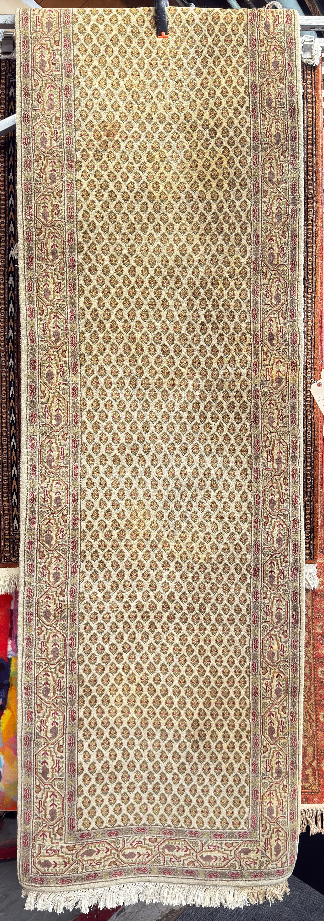 2' 6" x 9' 10" Indo Mir Runner Rug. (1 of 2)
