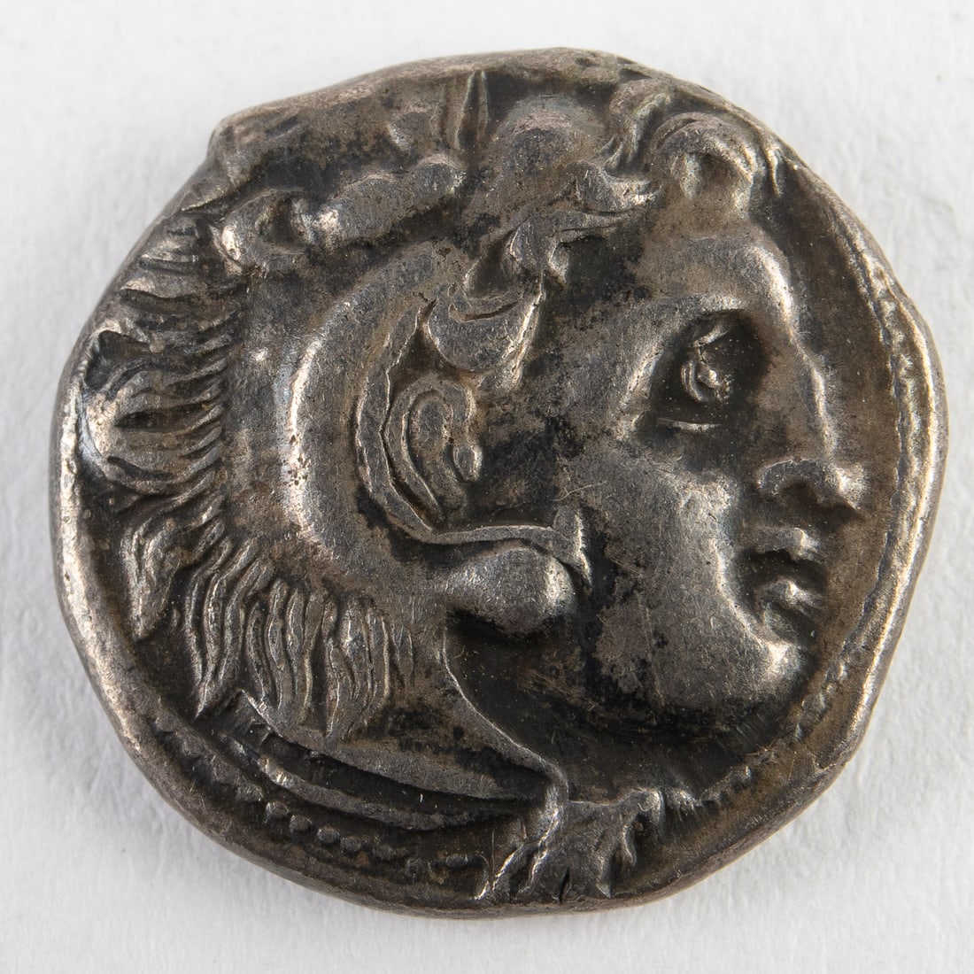 Alexander the Great Drachm Ancient Silver Coin. (1 of 2)