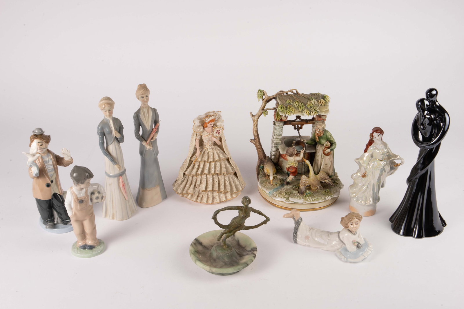 Lot of 10 Vintage Figurines - Nadal, Borsato, Etc (1 of 10)