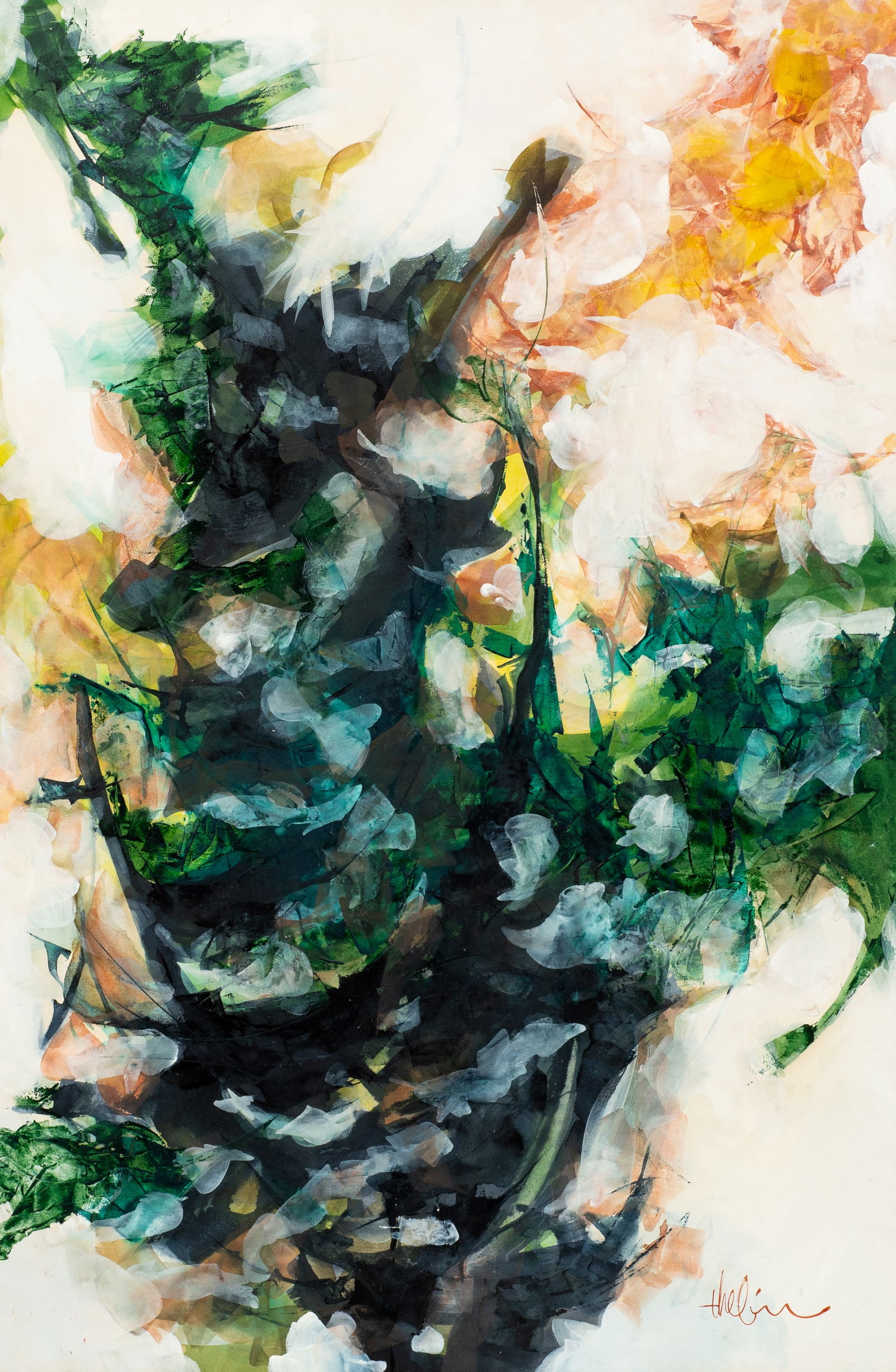 Abstract Watercolor Composition, Valfred Thelin. (1 of 5)