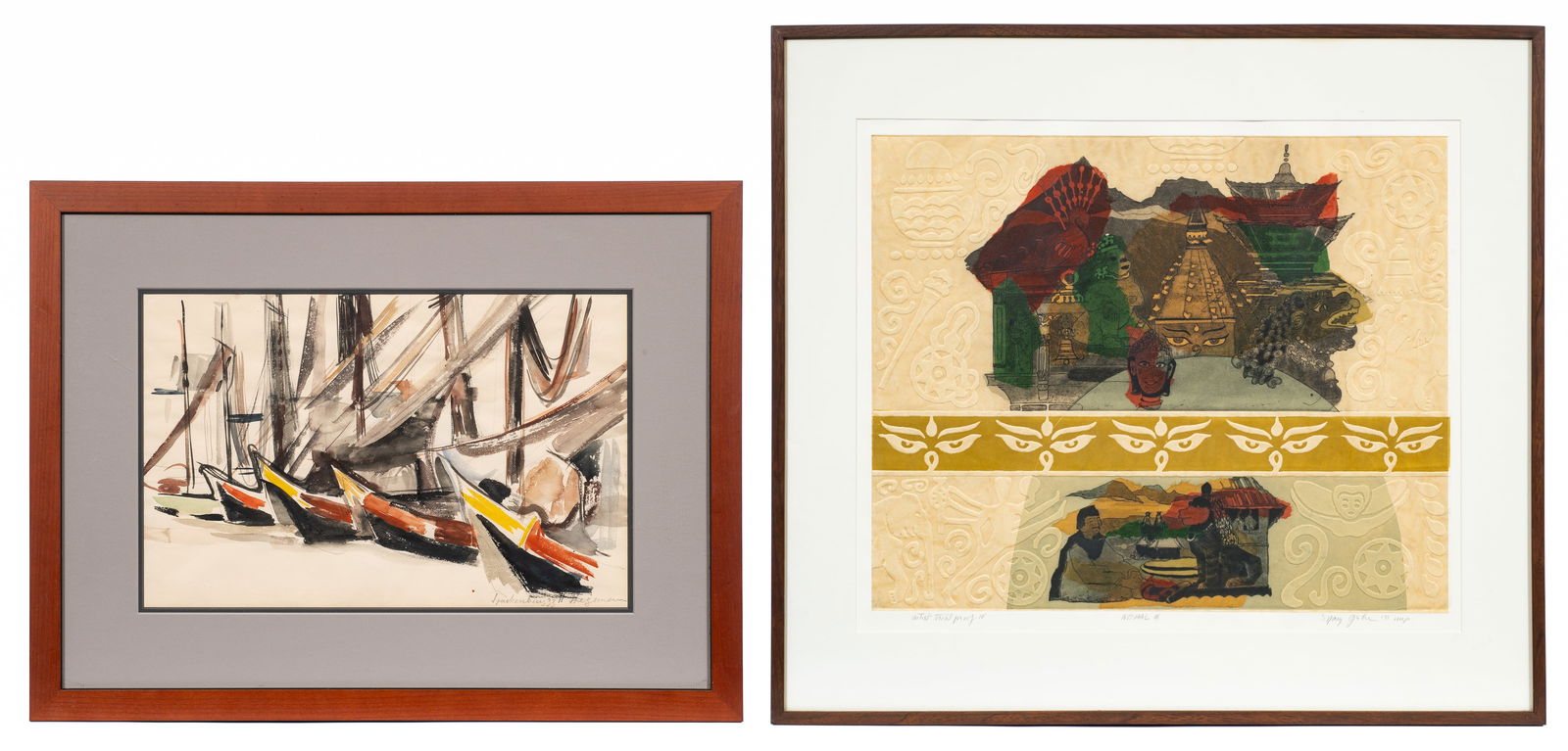 2 Pc. Lot - Martha Hegemann and Mary Gehr. (1 of 12)