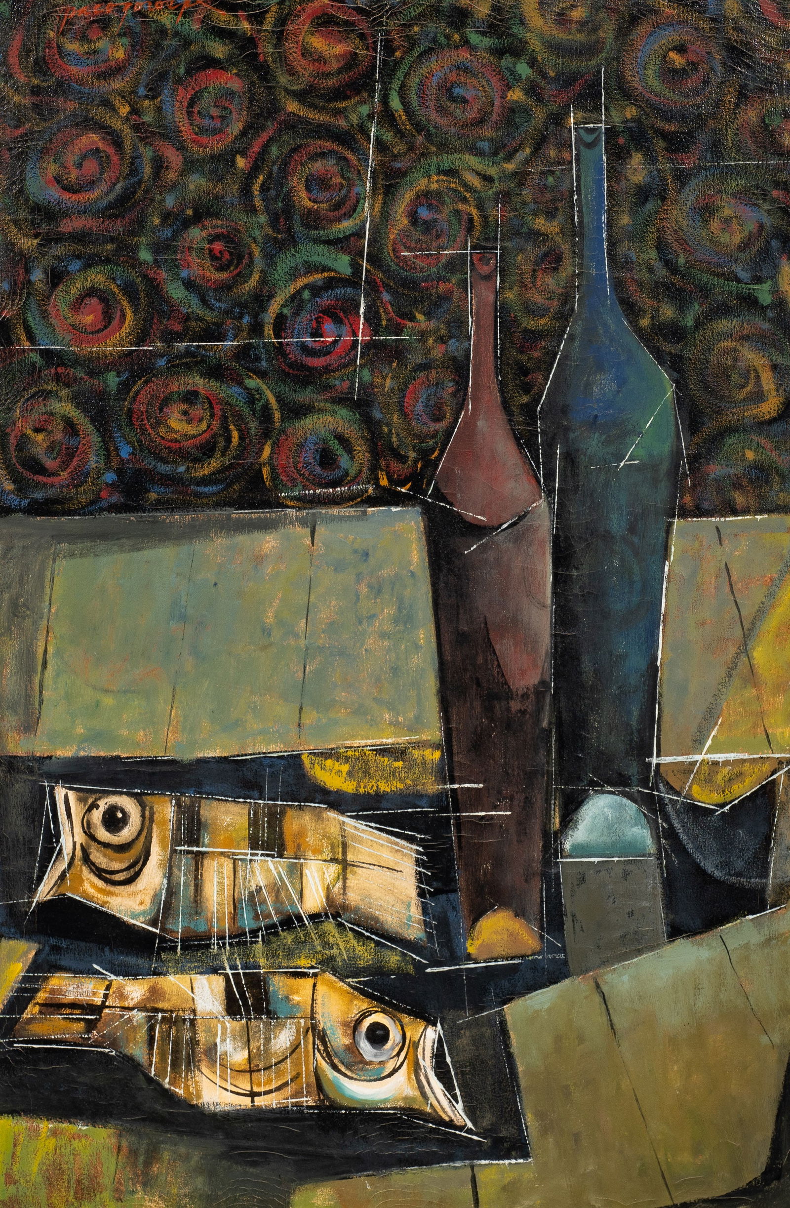 Paco Gorospe Cubist Still Life Painting. (1 of 5)