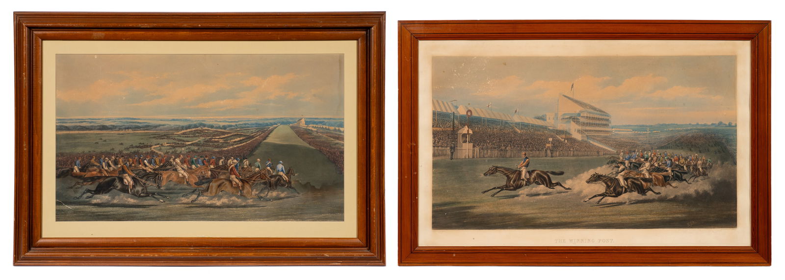 Lot of Two Horse Racing Prints, Summers & Alken. (1 of 11)