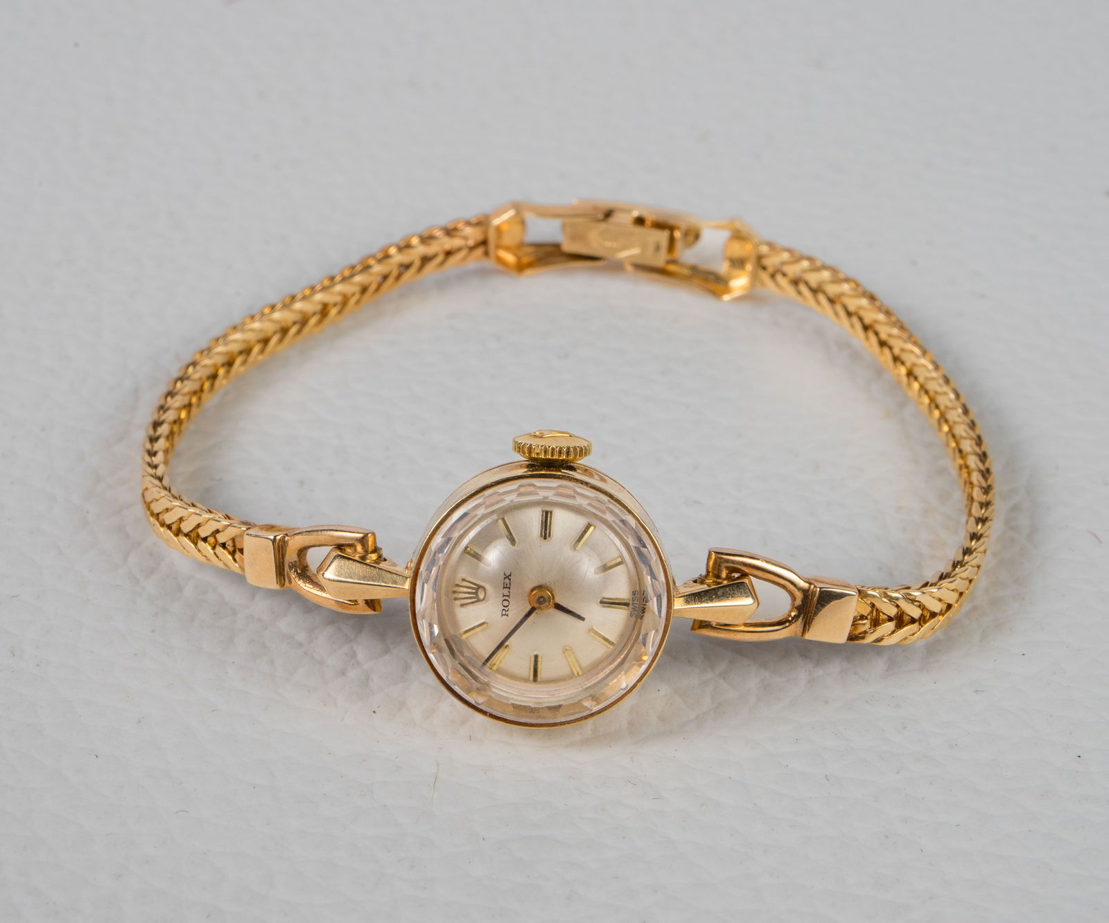 14K Yellow Gold Ladies' Rolex Watch w/ 14K Band. (1 of 5)