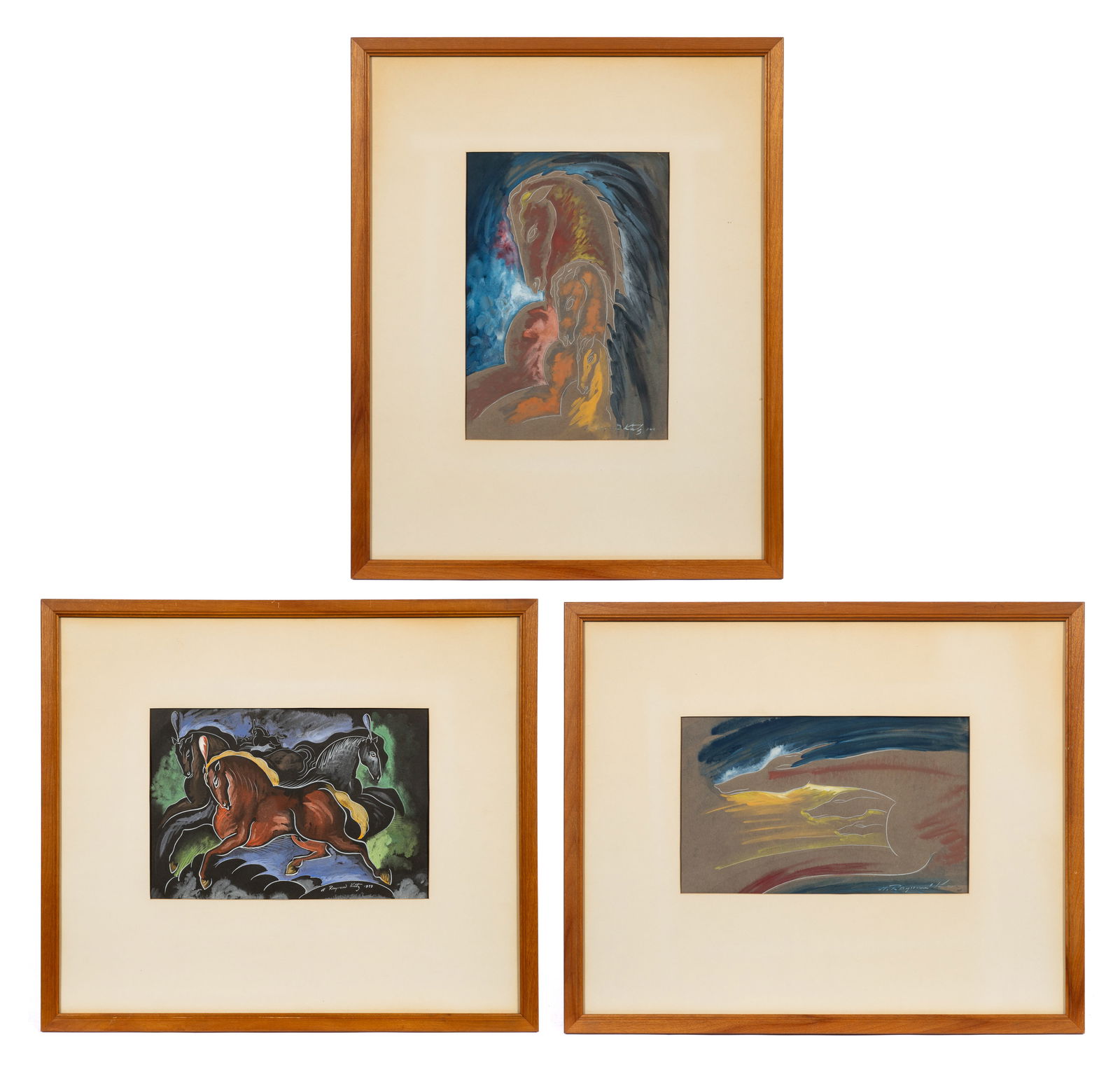 Greyhound & Horse Paintings, Alexander Katz. (1 of 16)