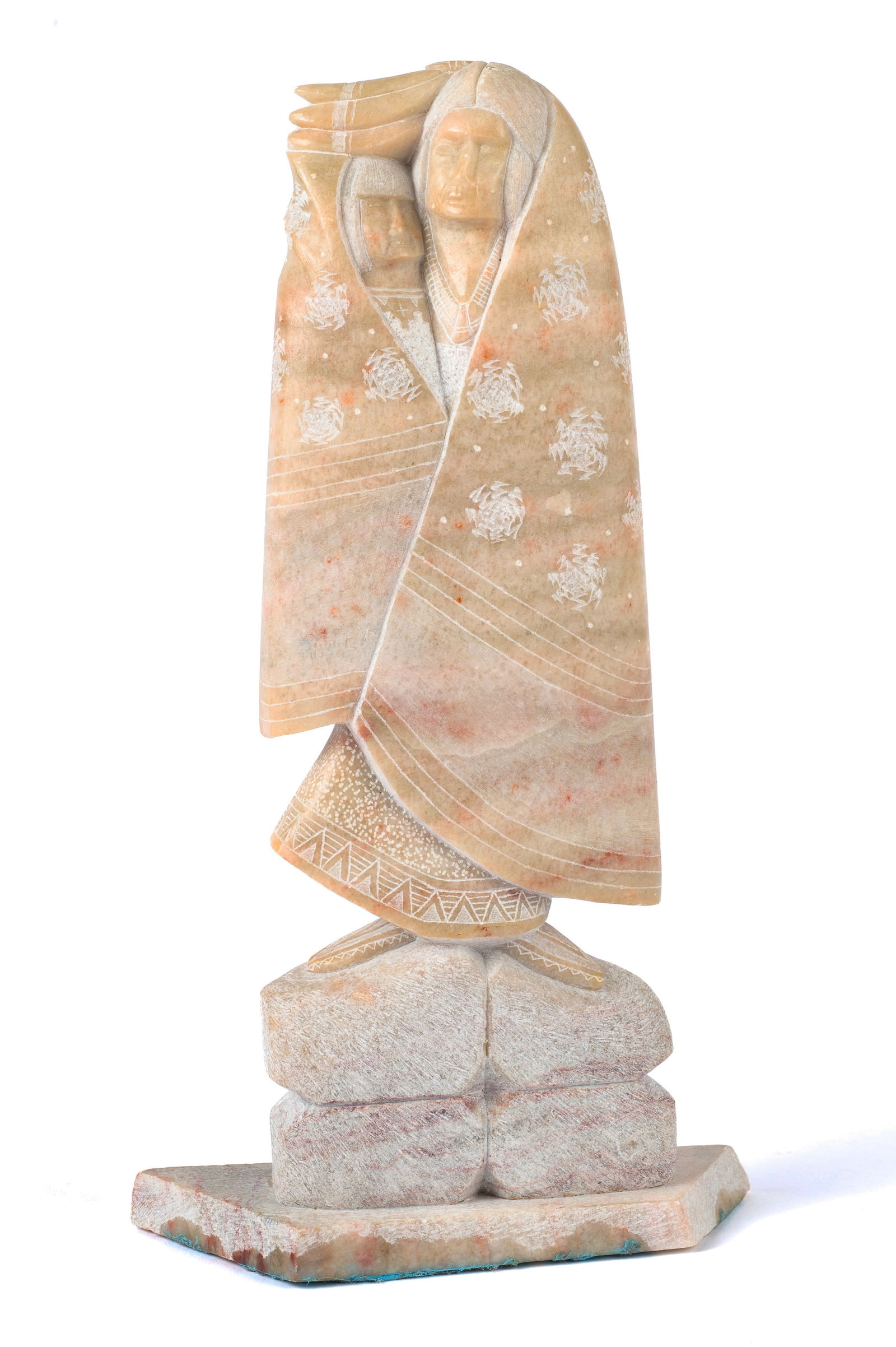 Oreland C Joe Carved Alabaster Sculpture, Navajo. (1 of 4)