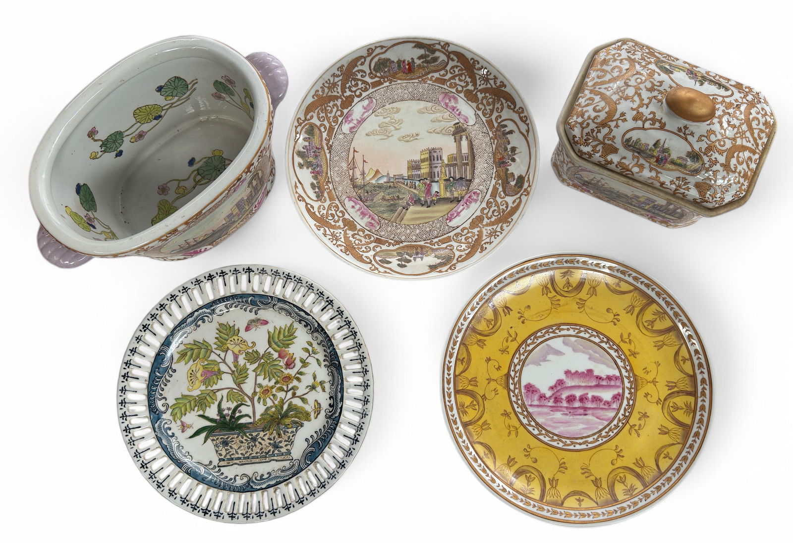 Early 20th Century Chinese Export Porcelain Pcs. (1 of 9)