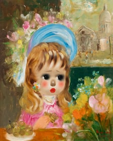 Portrait of a Young Girl, Santini Poncini.