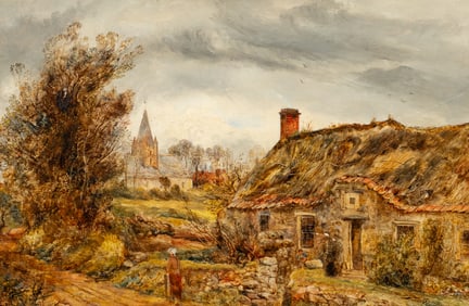 Landscape Oil Painting by William J.J.C. Bond.