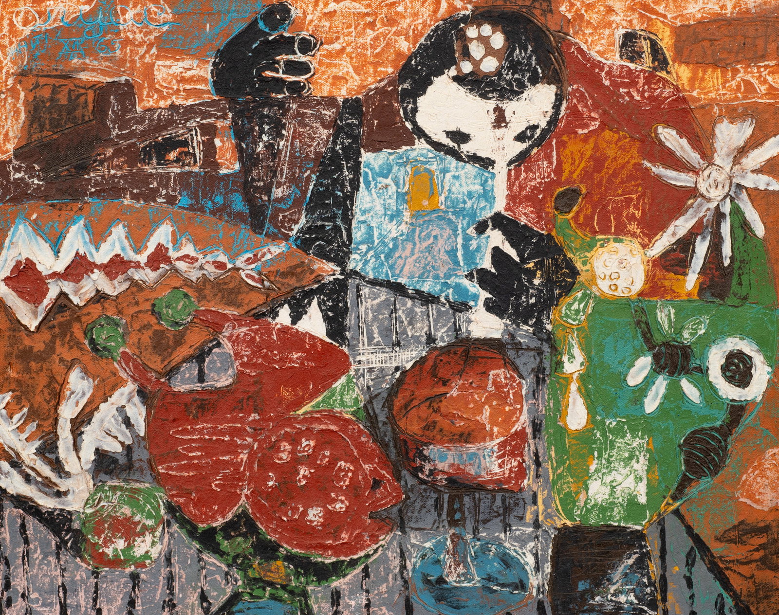 Abstract Painting by Harry Jacques Arijac. (1 of 5)