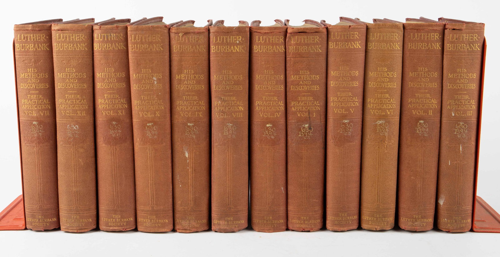 Full Set Luther Burbank Methods & Discoveries. (1 of 9)