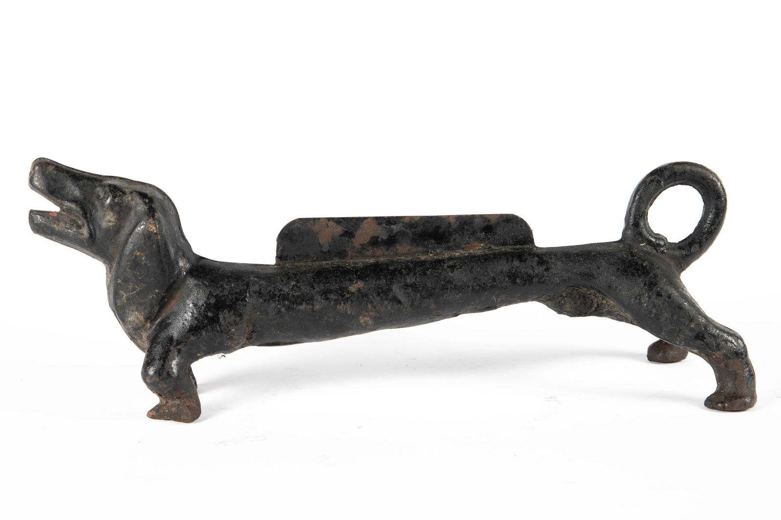 Cast Iron Dachshund Boot Scraper. (1 of 5)