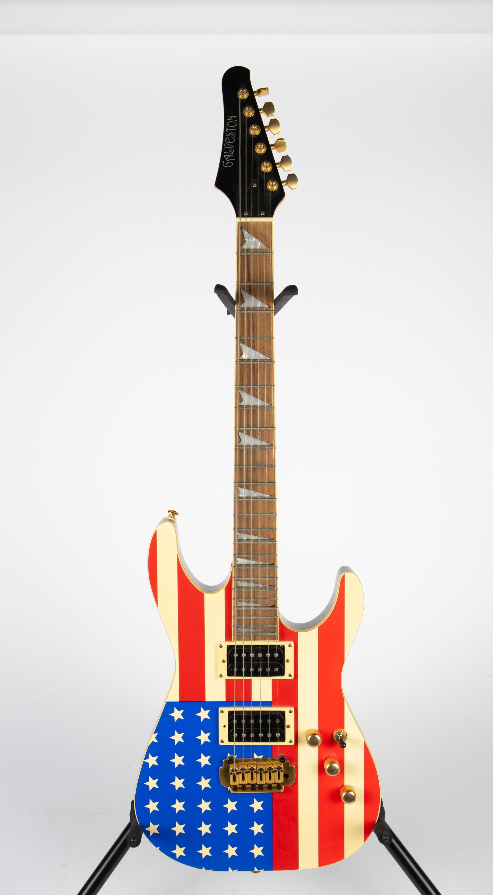 Bruce Springsteen Autographed Galveston Guitar. (1 of 5)