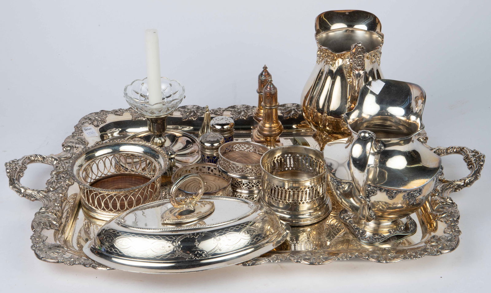 Lot of Silver Plated Items - Wallace, Yeoman, Etc. (1 of 11)
