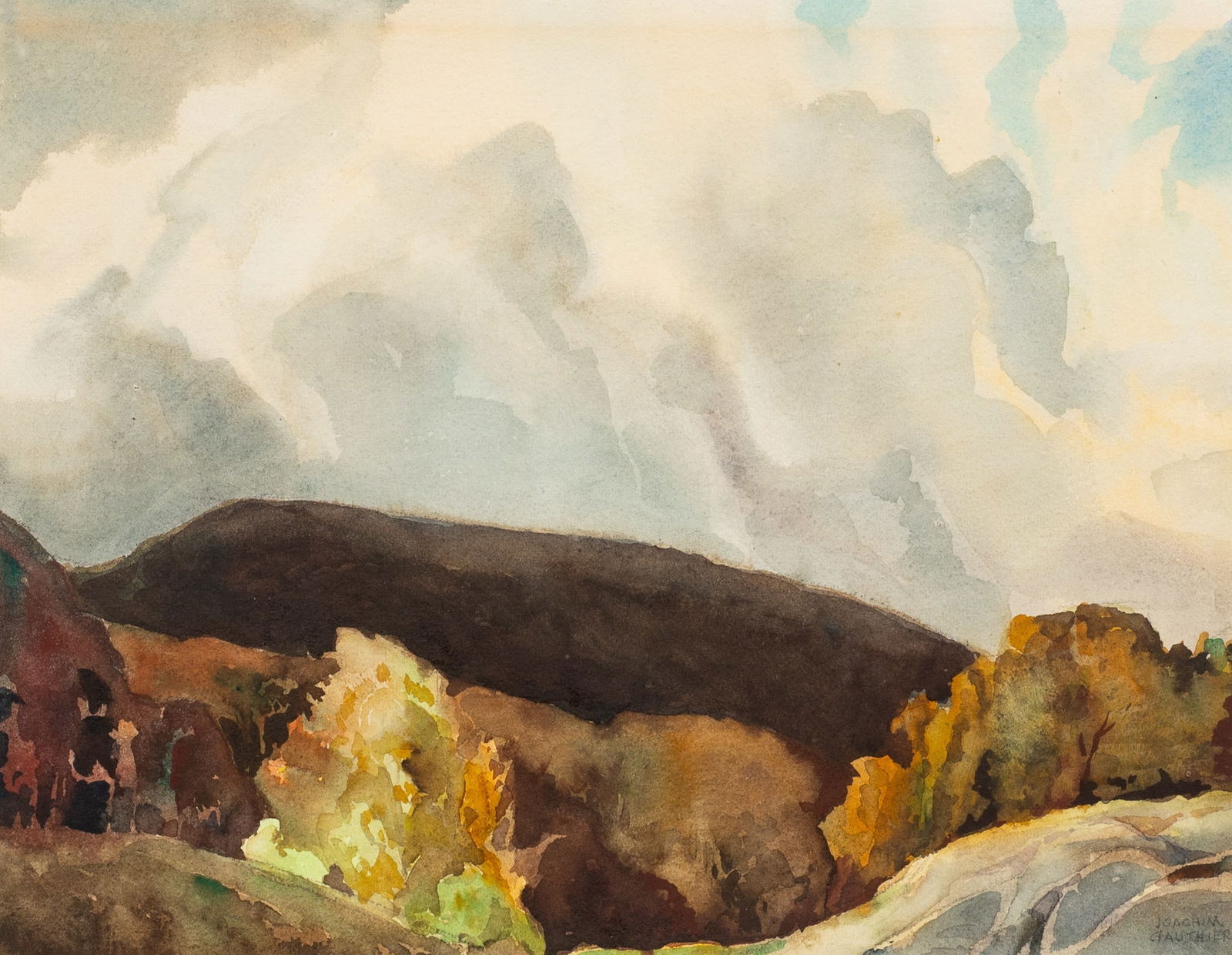 "Cloudy Morning, Barry's Boy", Joachim Gauthier. (1 of 6)