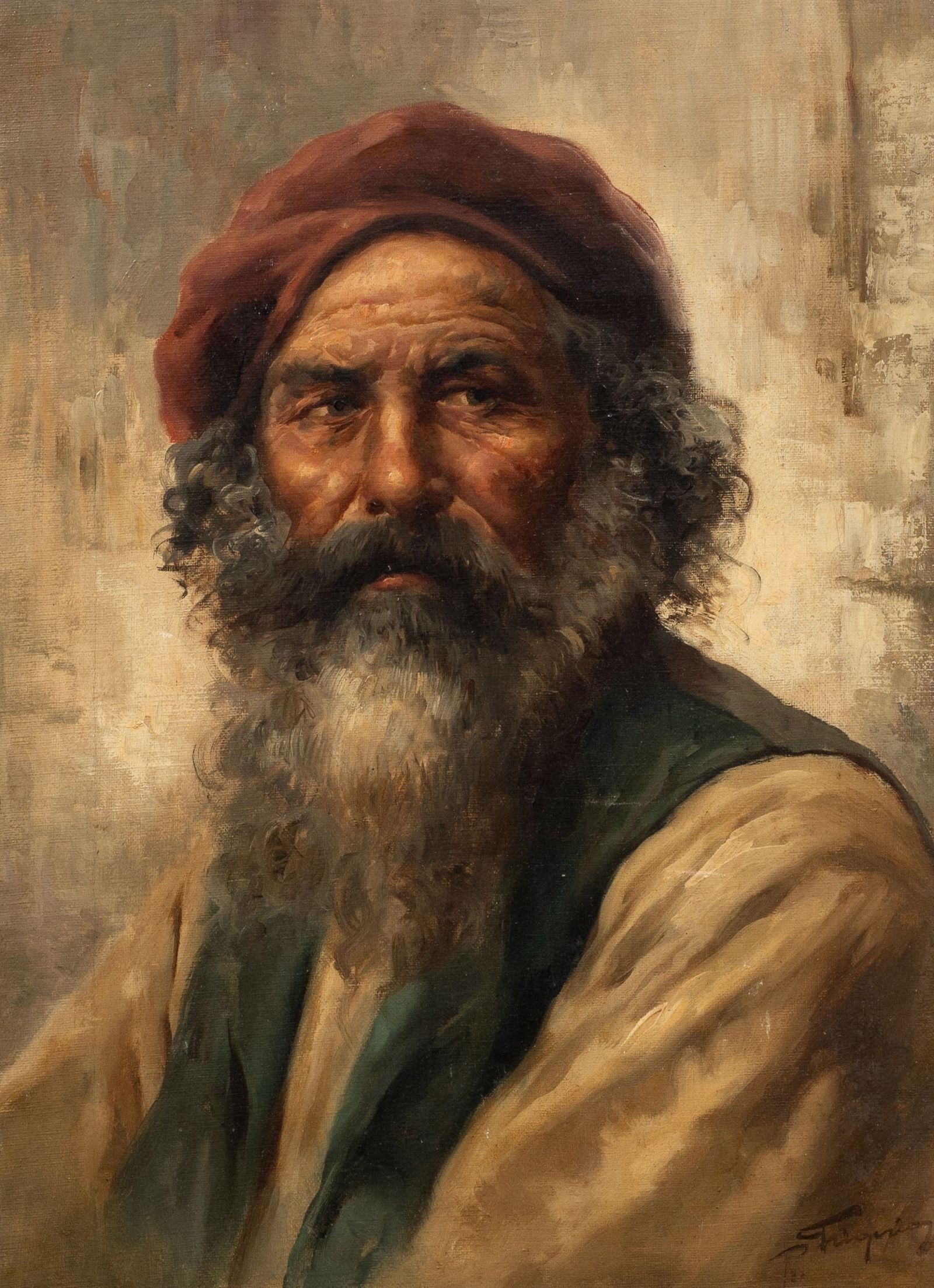 Portrait of an Older Man, Raffaele Frigerio. (1 of 5)