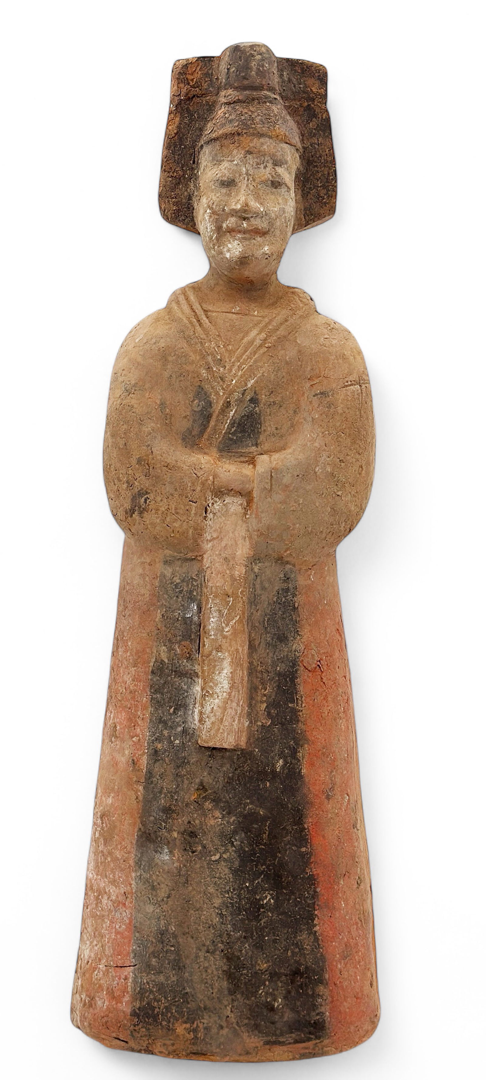 Large Chinese Terra Cotta Lady Figure. (1 of 7)