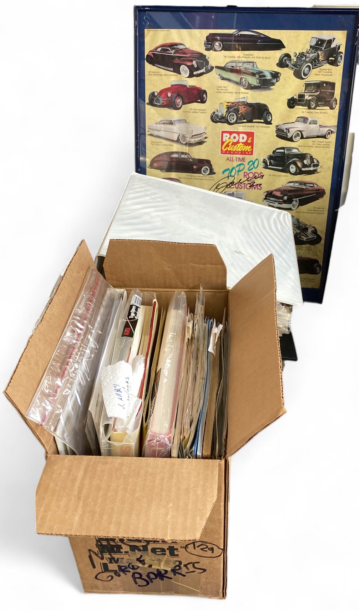 Lot of Autographed Racing Magazines & Books. (1 of 6)